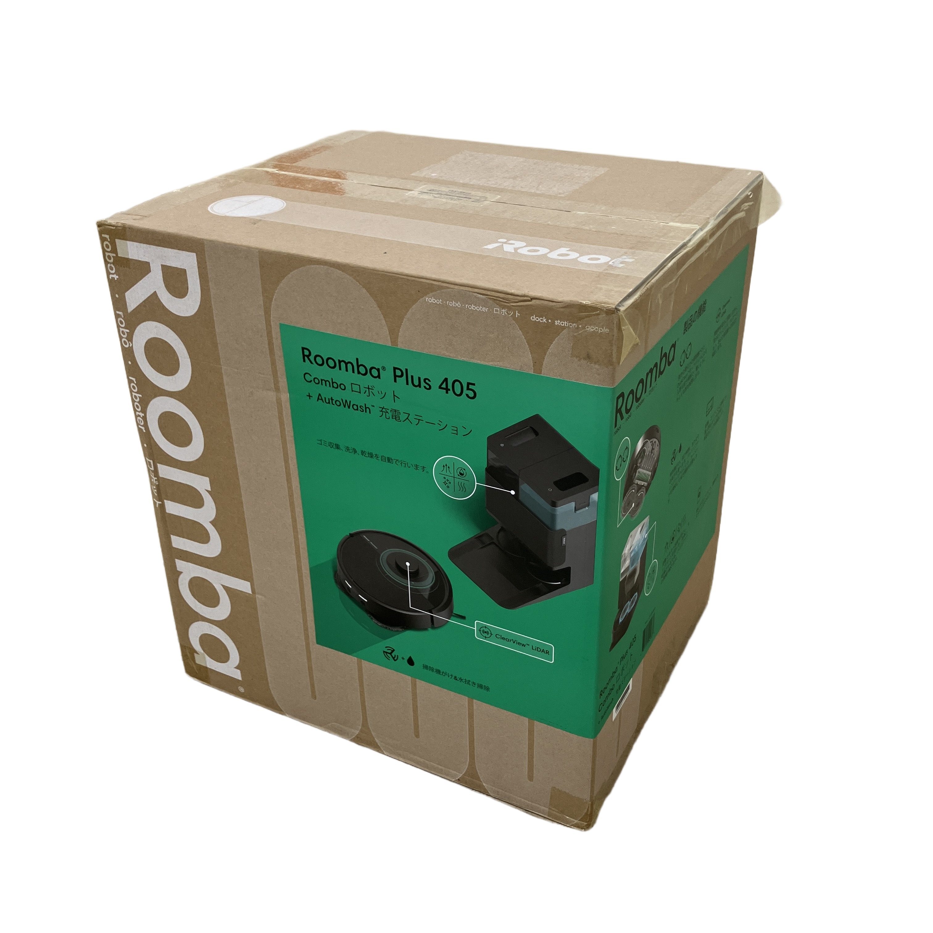 iRobot アイロボット Roomba Plus 405 Combo ロボット掃除機 +AutoWash 充電ステーション 未使用 未開封