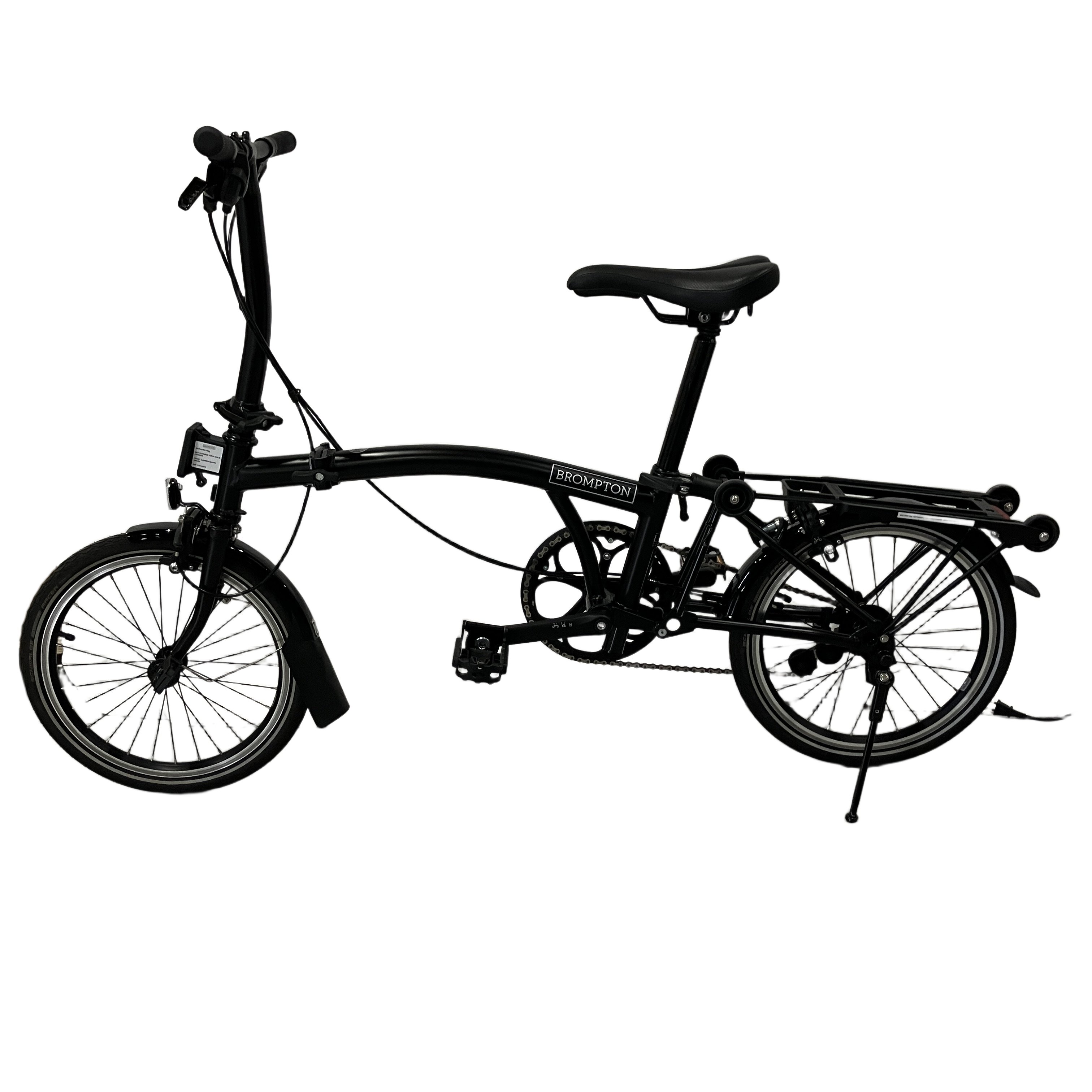 BROMPTON C Line 折りたたみ 自転車 ブラック ブロンプトン 中古