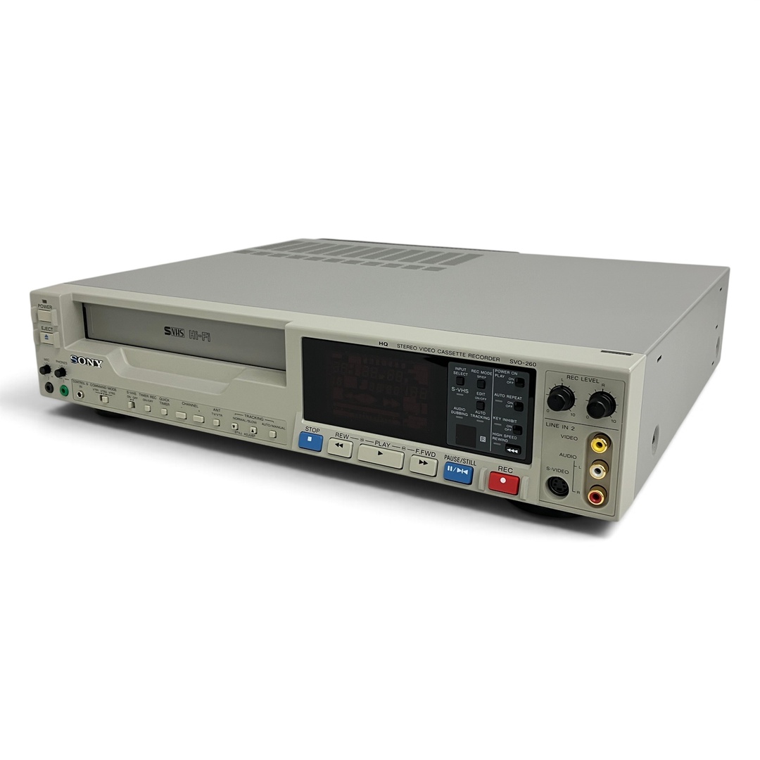 SONY ソニー SVO-260 ステレオビデオカセットレコーダー カセットデッキ 業務用 音響機材 未使用 開封済