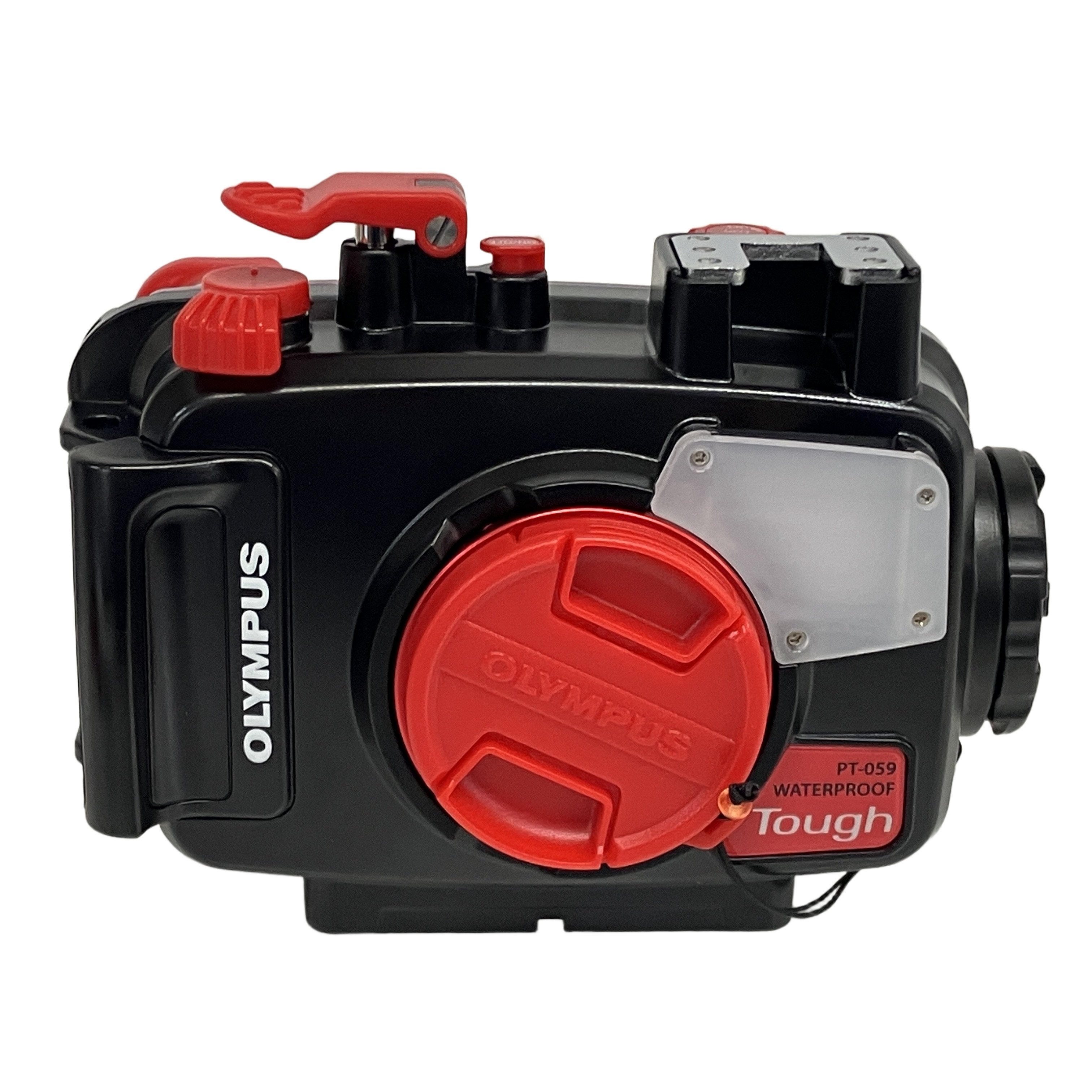 OLYMPUS PT-059 WATERPROOF Tough 防水プロテクター TG-7 TG-6用 オリンパス 45m防水 水中ハウジング 中古 美品