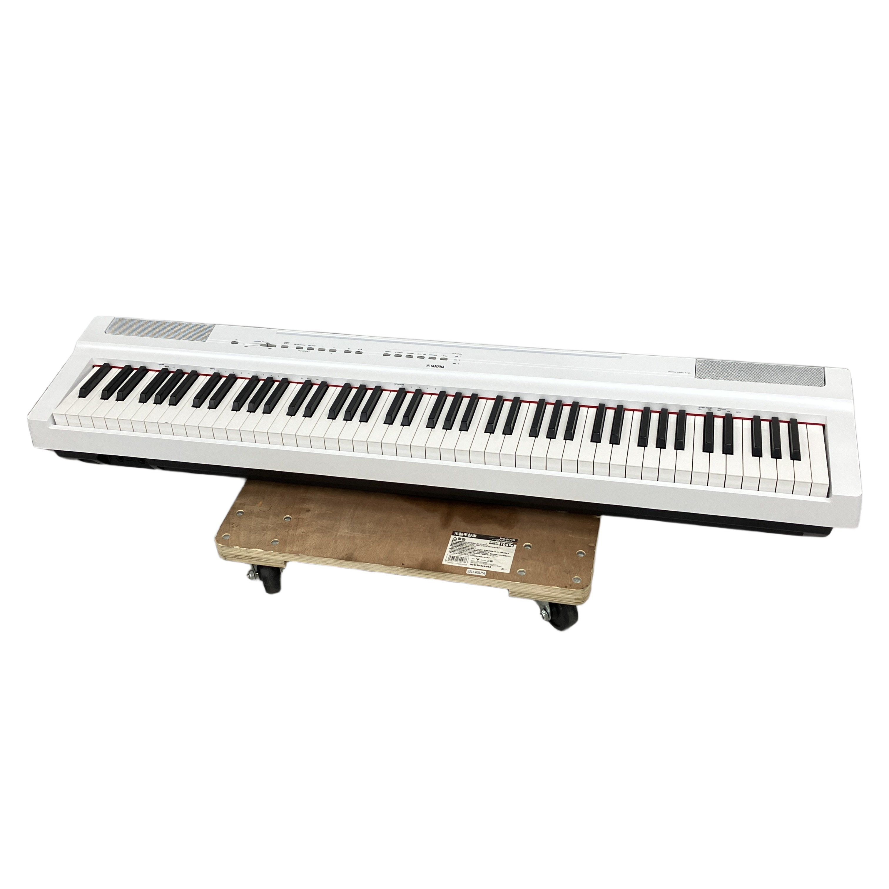 YAMAHA P-125 電子ピアノ 2020年製 キーボード 88鍵盤 ホワイト系 中古 良好