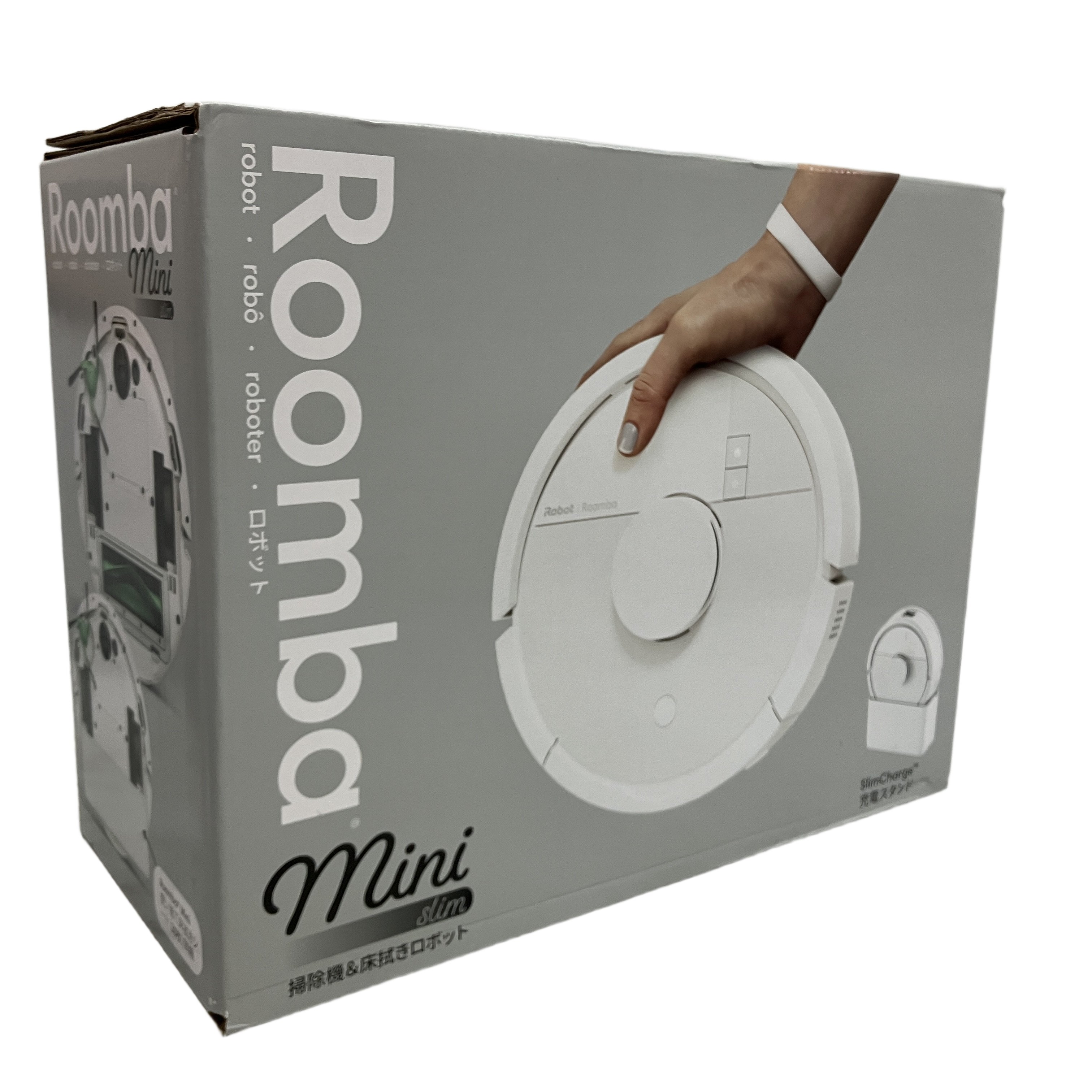 iRobot Roomba Mini Slim ロボット掃除機 床拭きロボット SlimCharge 充電スタンドセット ルンバ 未使用