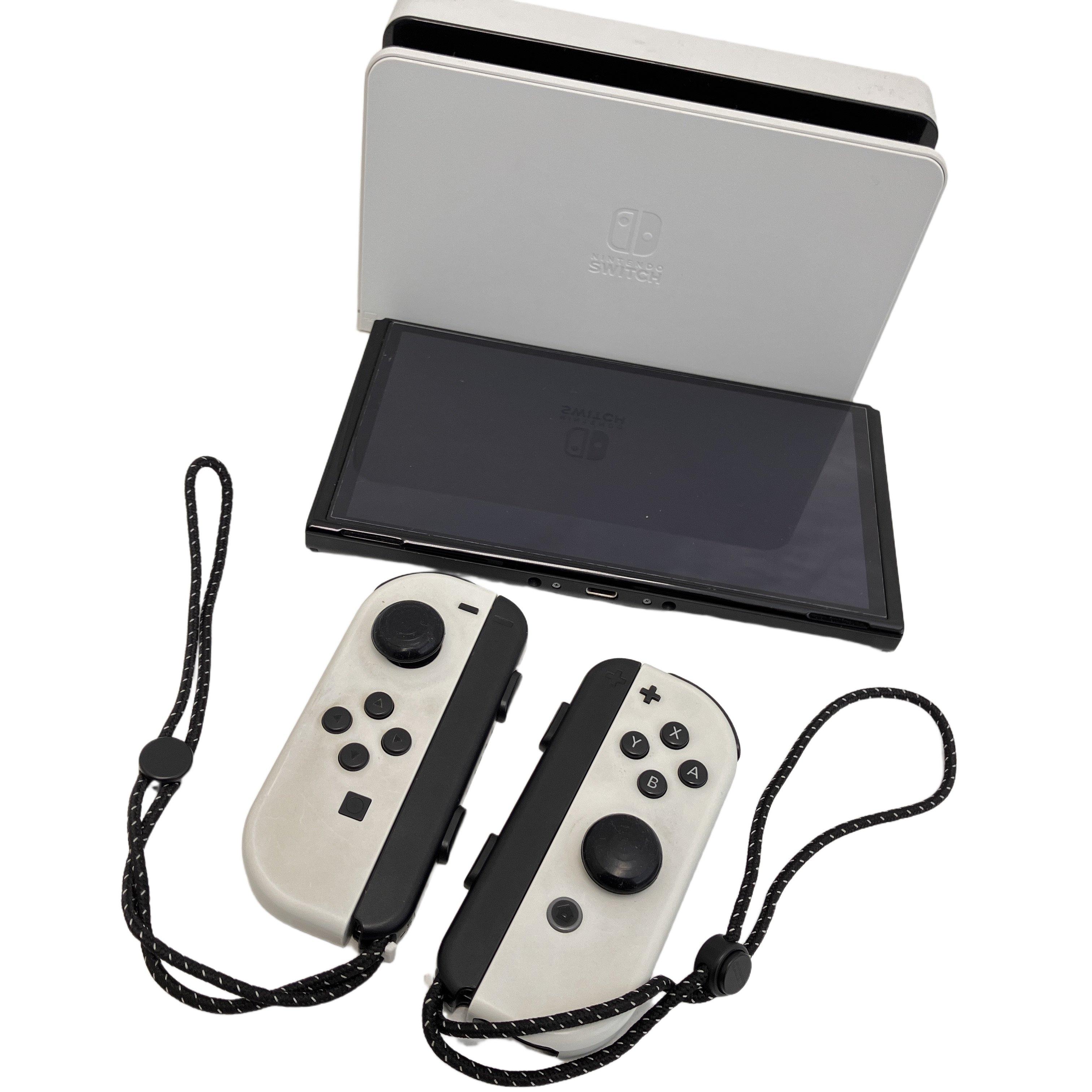 Nintendo ニンテンドー Switch HEG-001 有機ELモデル 家庭用 ゲーム機 任天堂 スイッチ 家電 中古