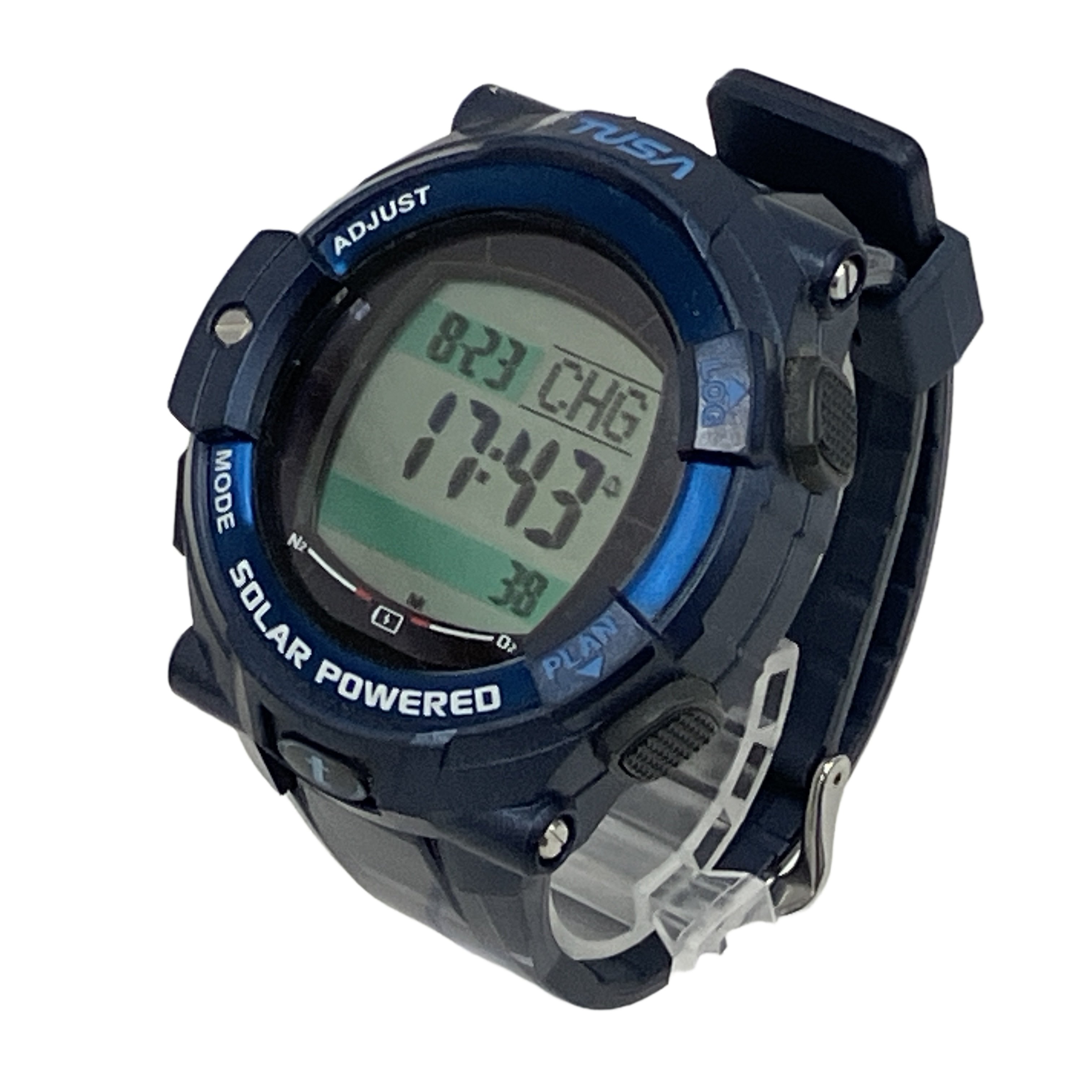 TUSA IQ1204 NBL ソーラー ダイビングコンピューター ダイビング用品 中古