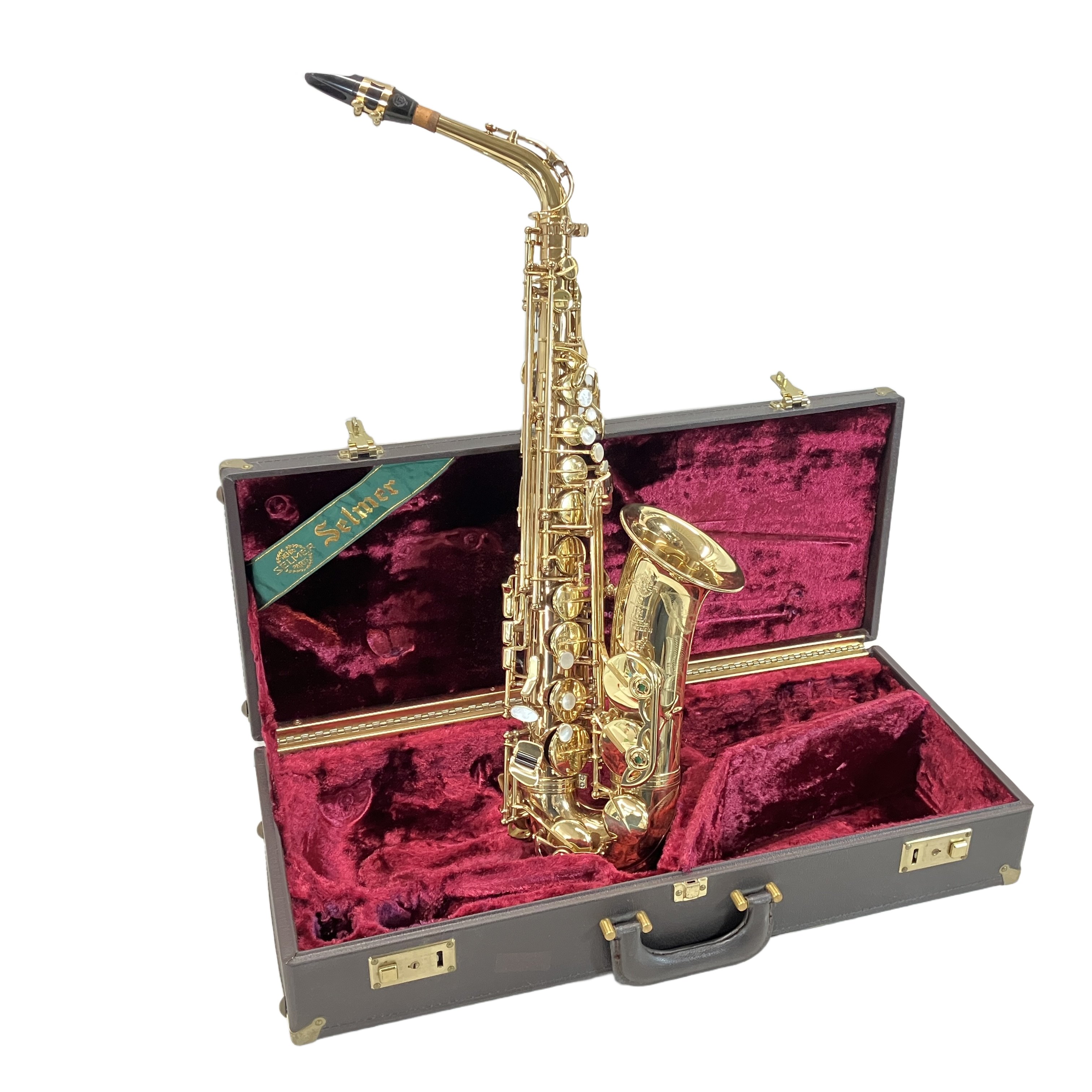 H.SELMER SA-80 SERIE II アルトサックス 刻印あり 1991年製 S90 マウスピースつき 中古 良好