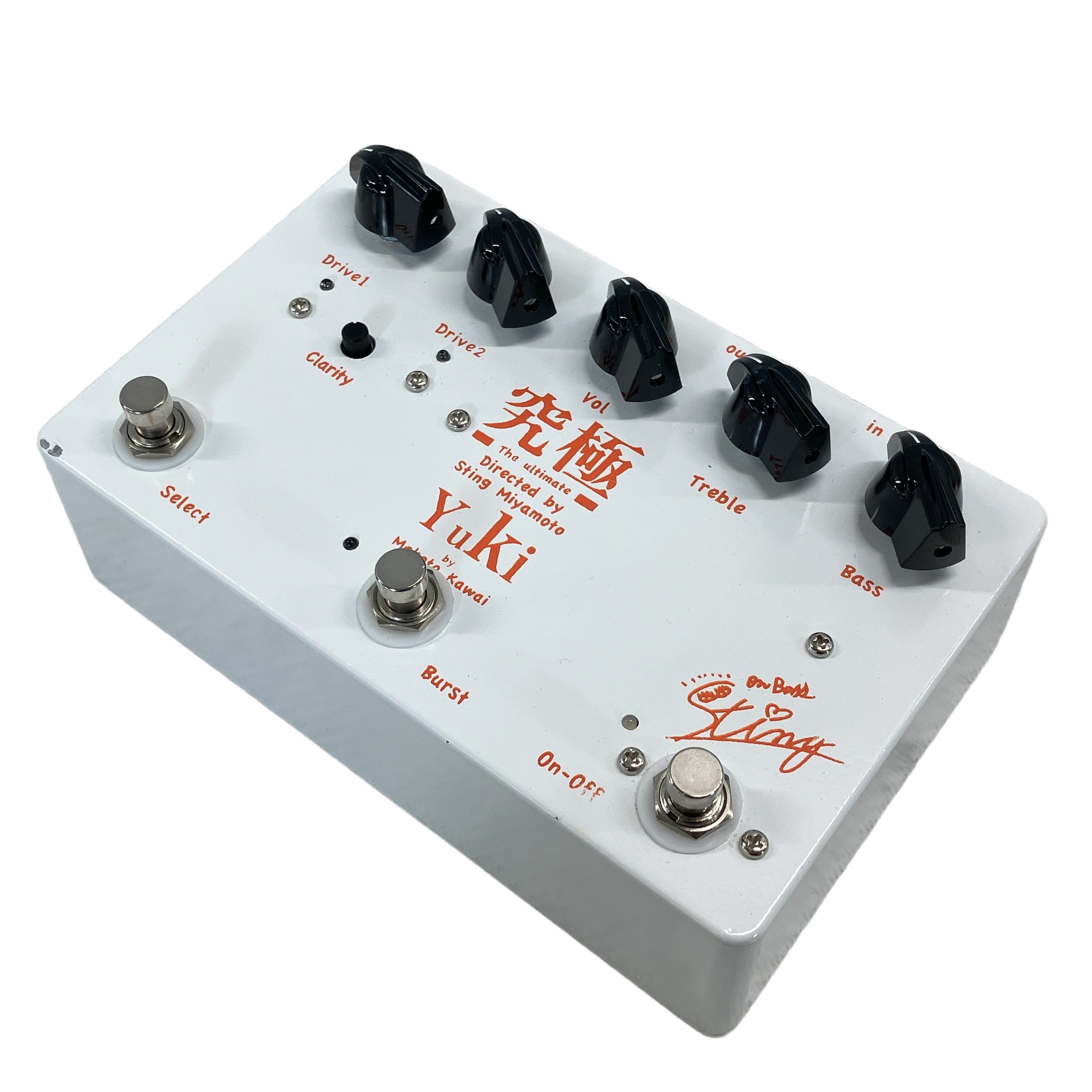 YUKI 究極2 プリアンプ オーバードライブ ベース用 第二世代 エフェクター ユキ 中古