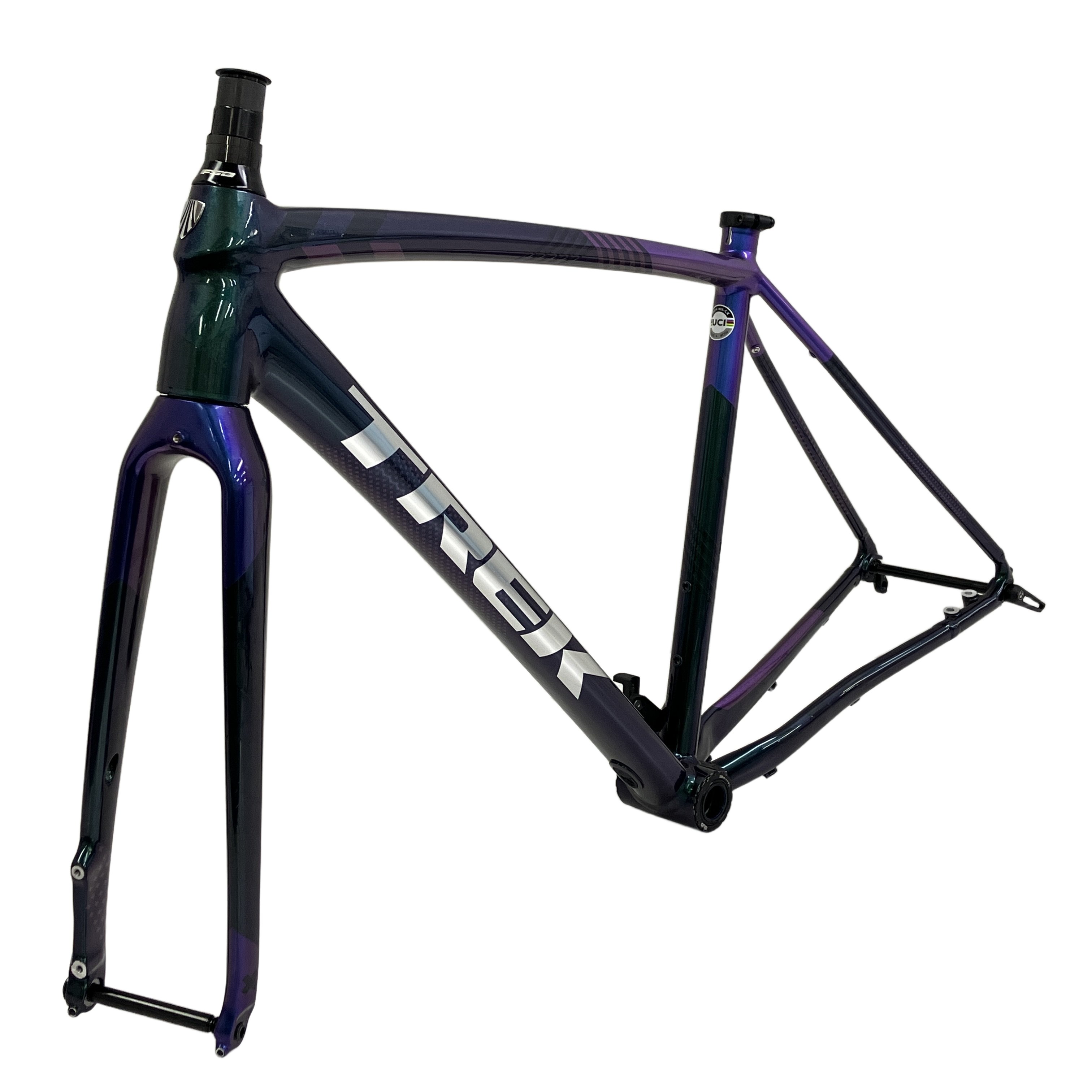 TREK 055-CX CROCKETT メタリック グリーン パープル フレーム トレック 中古