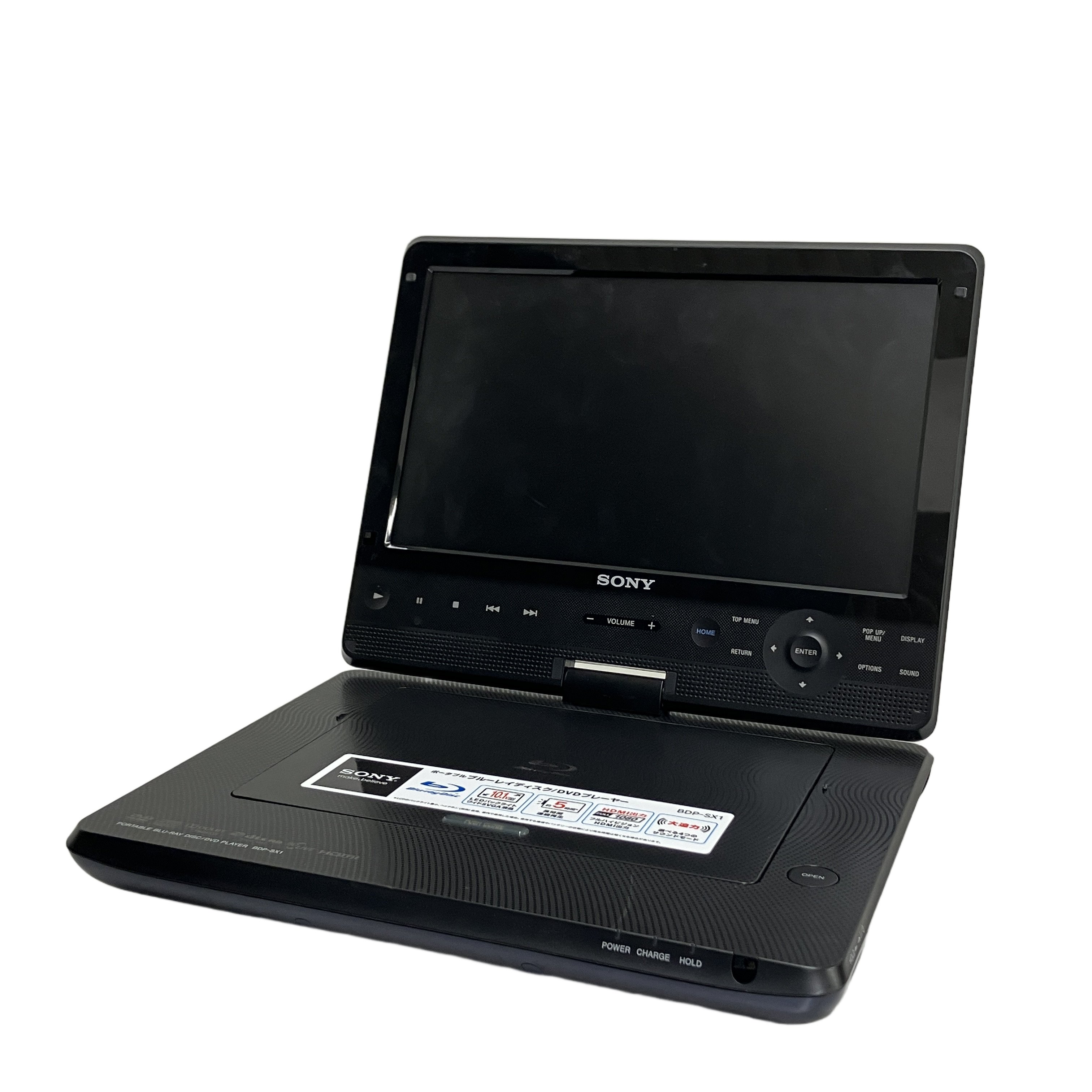 SONY BDP-SX1 DVDプレーヤー 10.1V型液晶搭載 家電 ソニー 中古