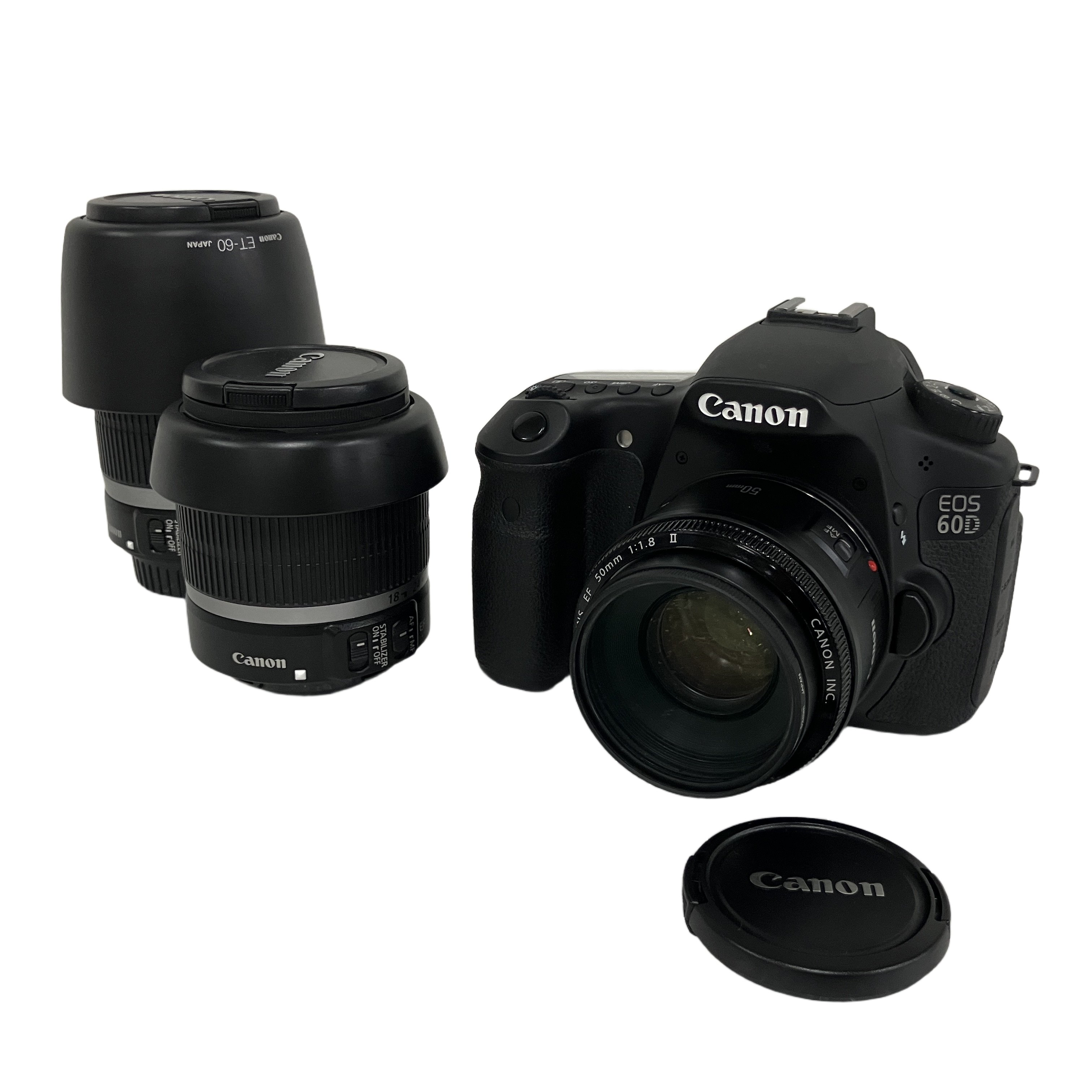 Canon キャノン EOS60D 一眼レフカメラ レンズキット 中古