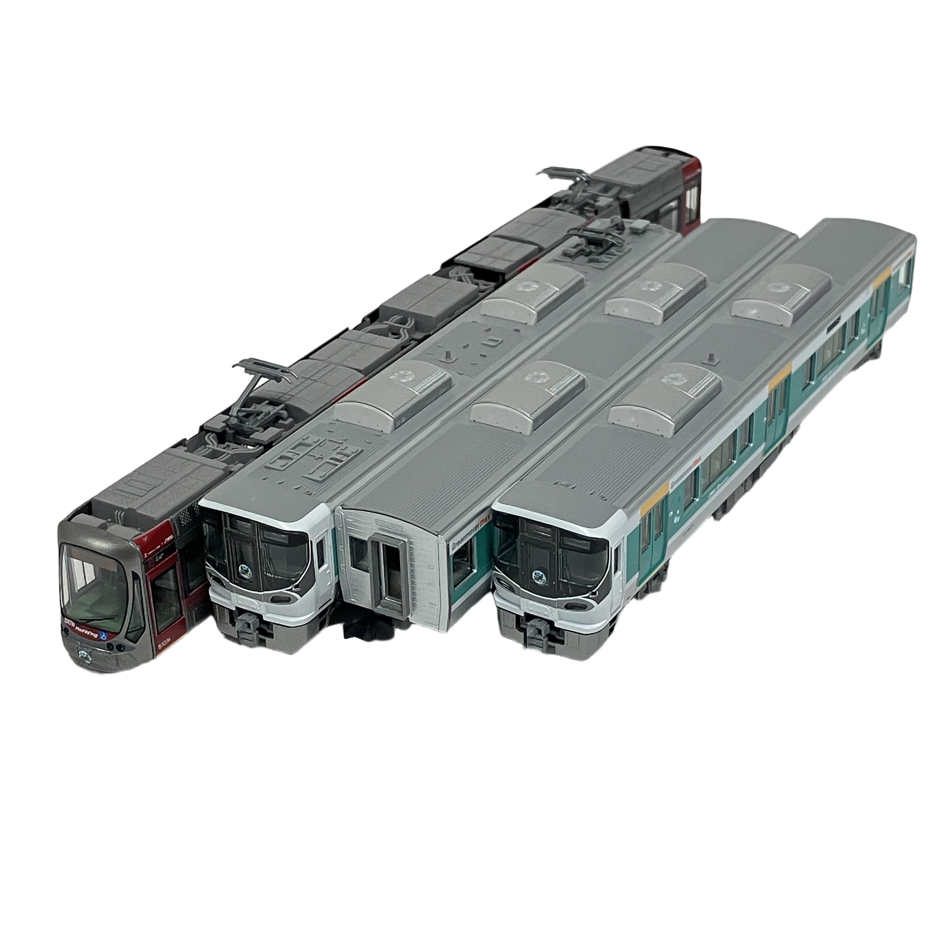TOMIX 特別企画品 97957 JR 227系 近郊電車 広島電鉄 5100形 ラッピングコラボトレイン セット Nゲージ 鉄道模型 中古 美品