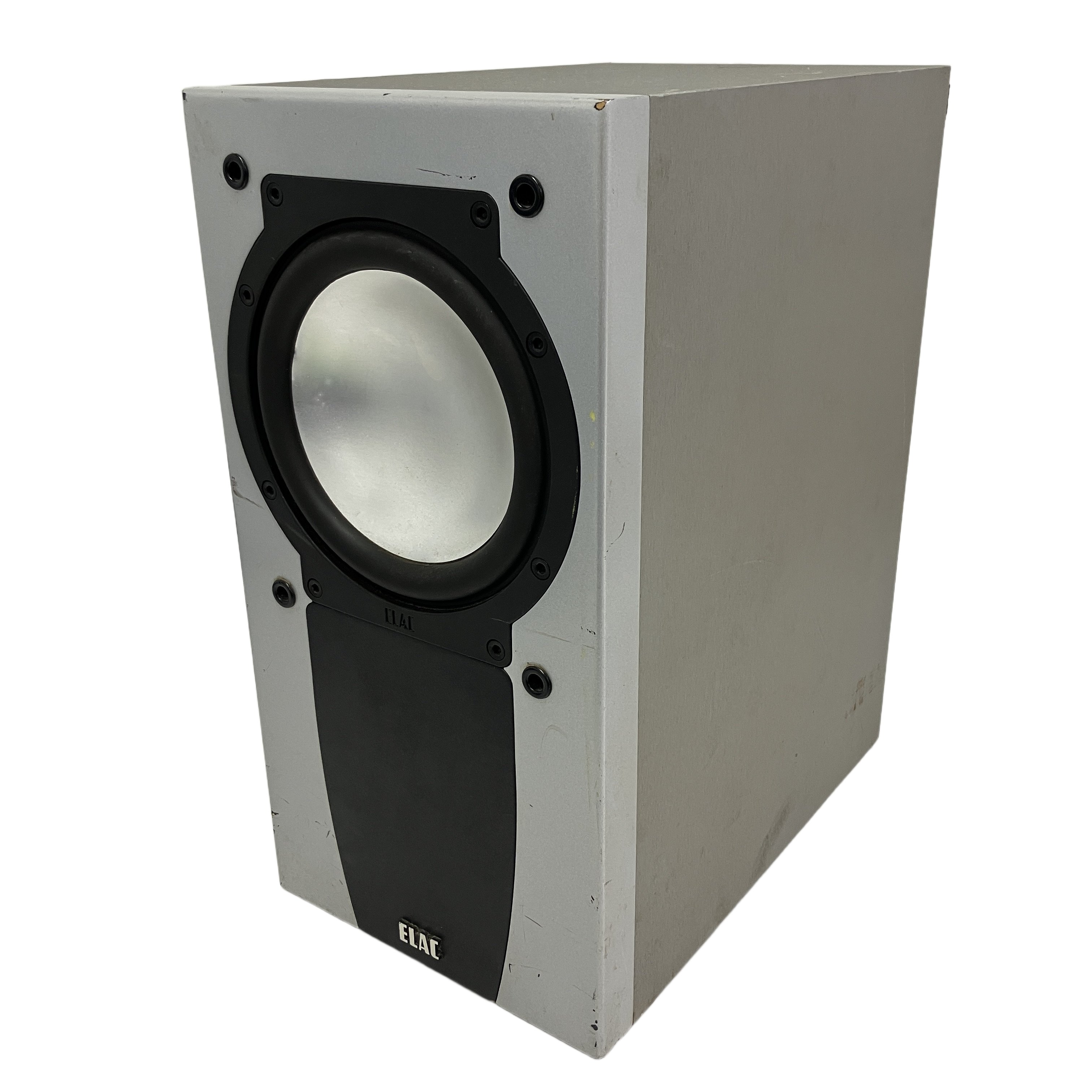 ELAC SUB303 ESP サブウーハー ドイツ製 アクティブサブウーファー 18cm 120W ヴィンテージ オーディオ 音響機材 中古