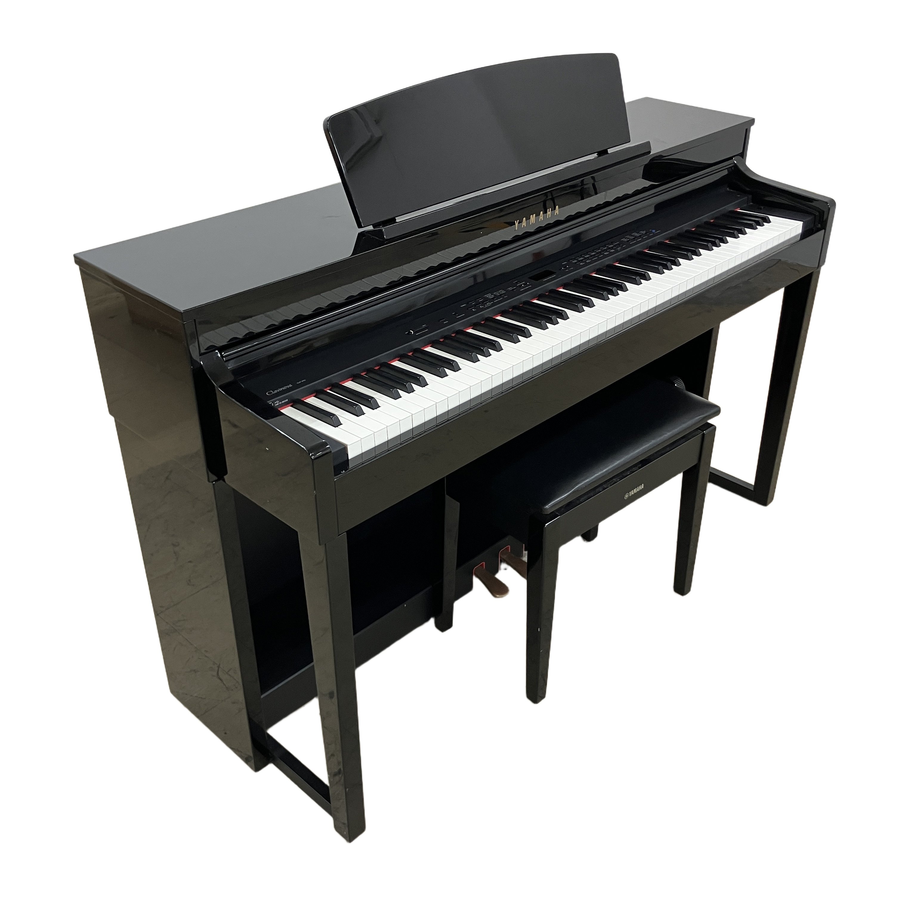 YAMAHA CLP-470 Clavinova 電子ピアノ 2011年製 88鍵 木製鍵盤 ヤマハ クラビノーバ 中古 訳あり