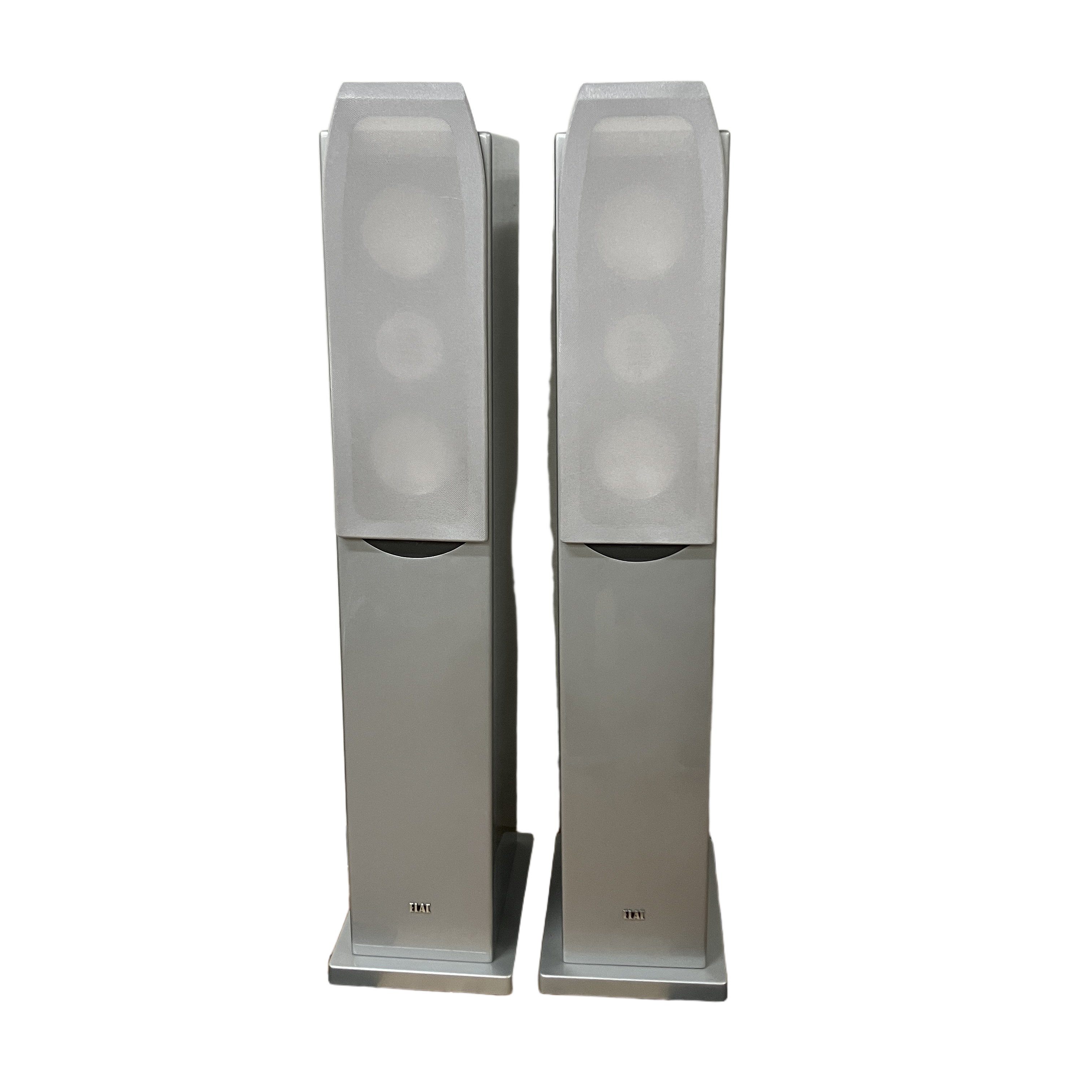 ELAC エラック FS207 ANNIVERSARY スピーカー ペア シルバー 音響機材 中古