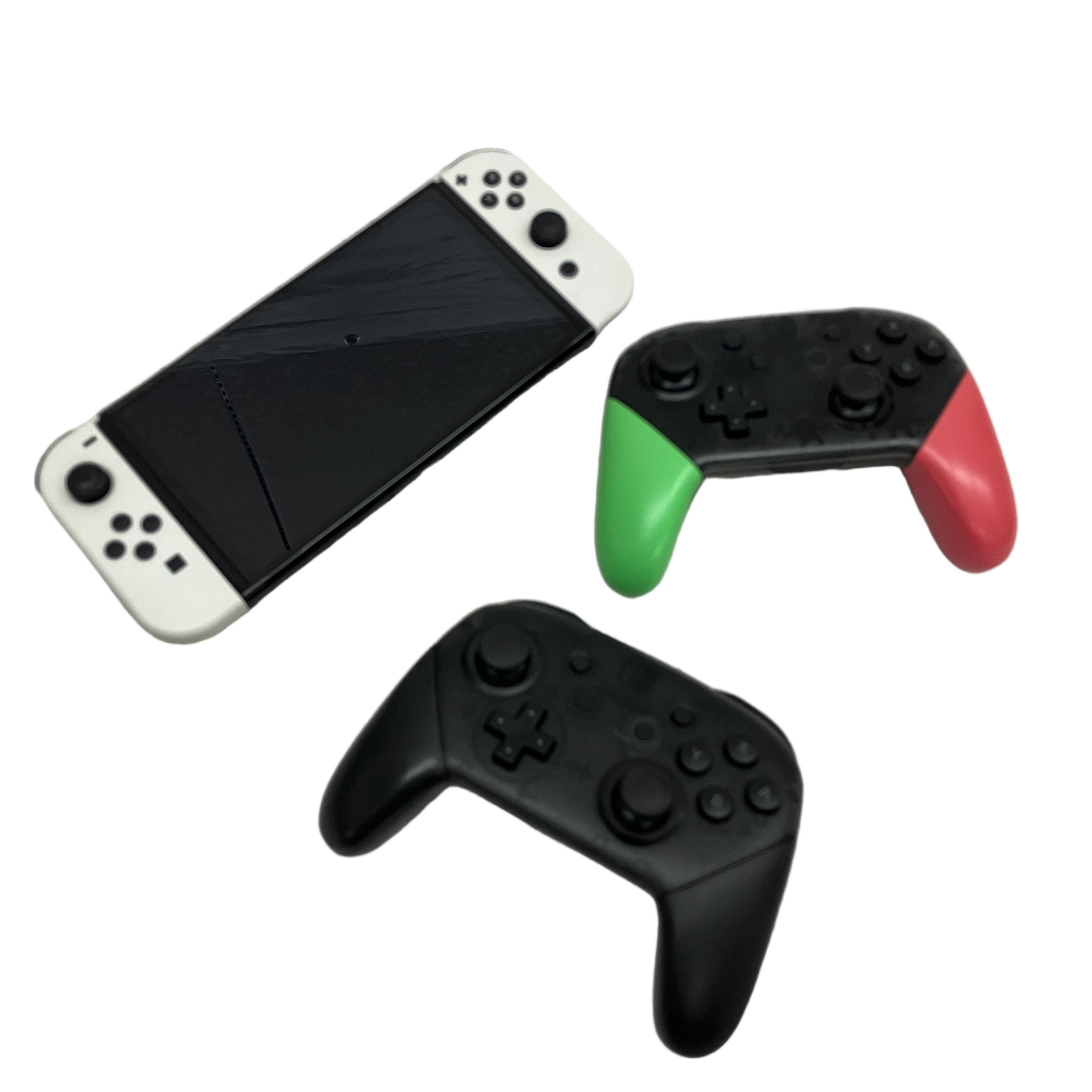 Nintendo Switch HEG-001 有機EL プロコン付き 家庭用 ゲーム機 家電 中古