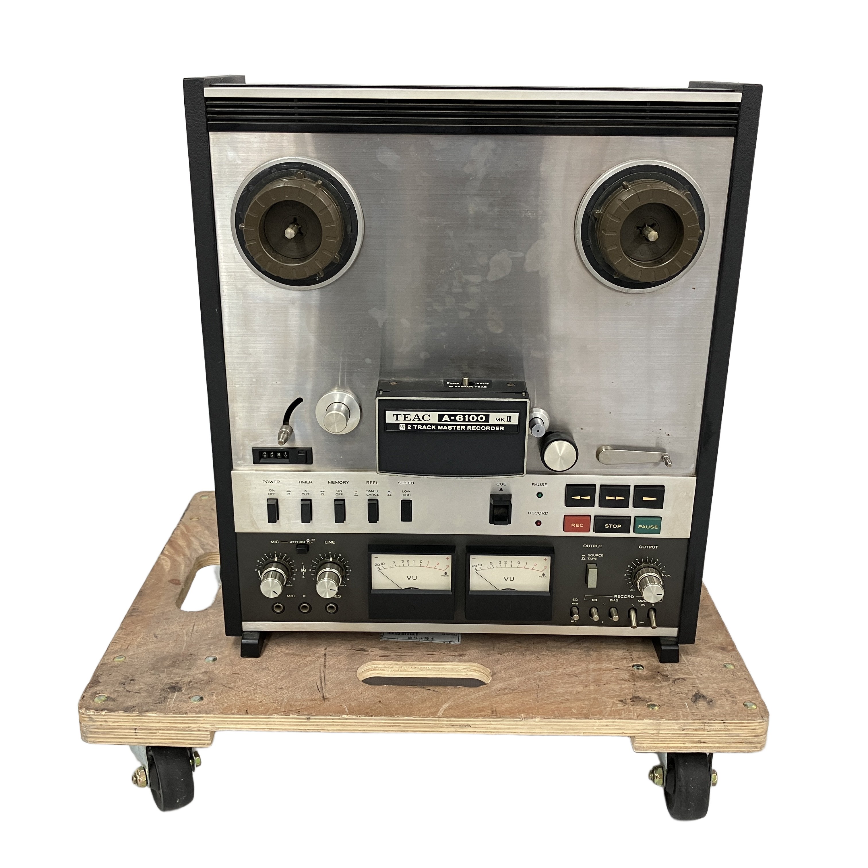 TEAC A-6100 MKII オープンリールデッキ 60Hz仕様 A-6100MK2 ティアック 音響機材 中古
