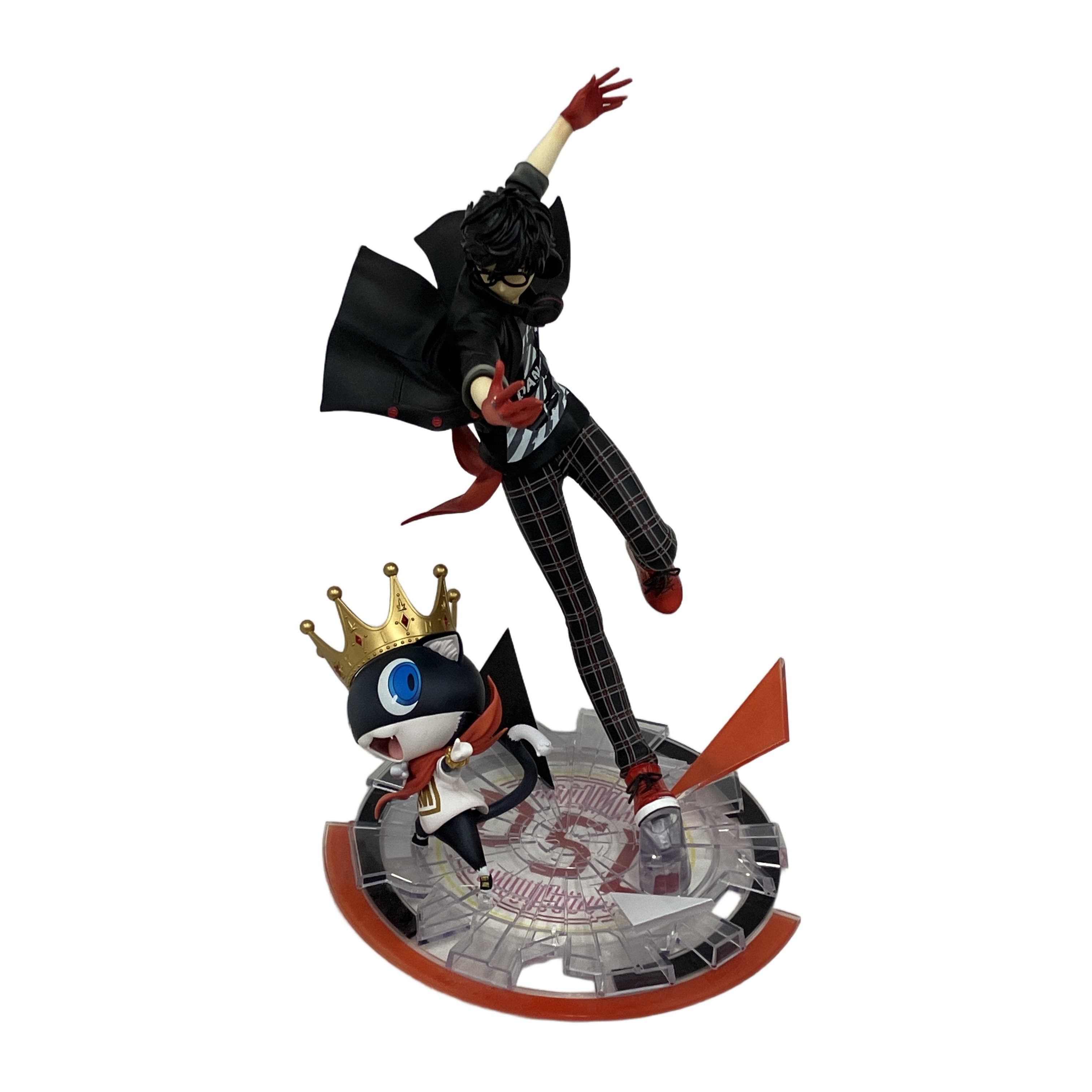 コトブキヤ ARTFX J 主人公&モルガナ ペルソナ5 フィギュア 中古