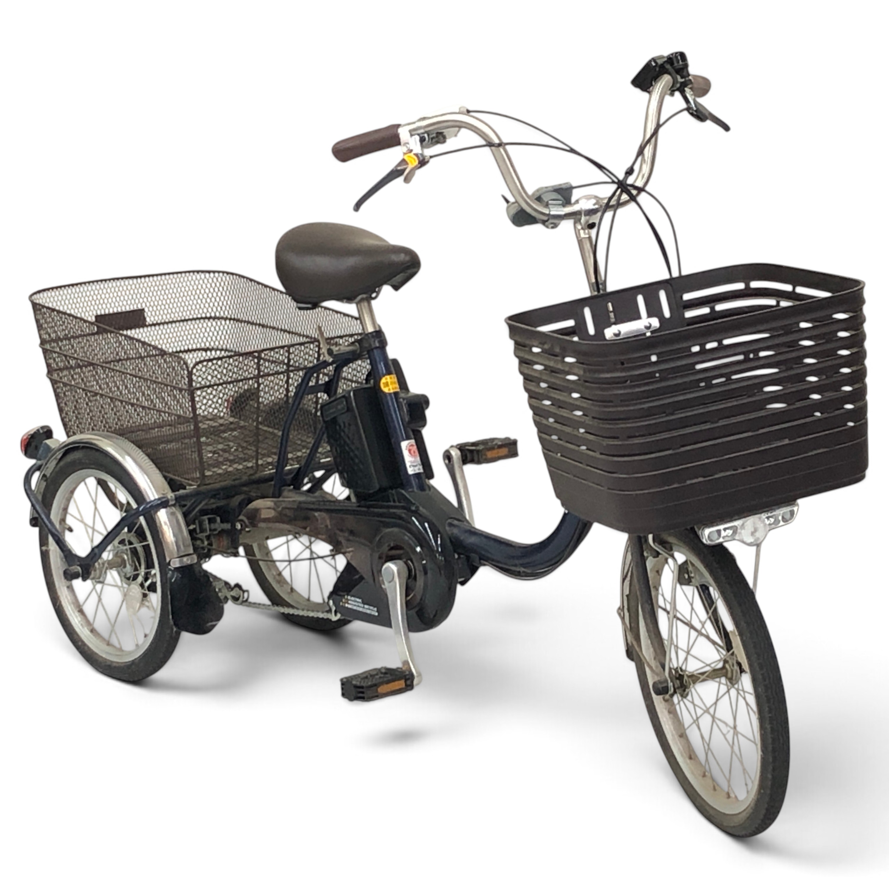 Panasonic BE-ELR833V 電動アシスト三輪自転車 サイクリング 電動自転車 ビビ パナソニック 中古