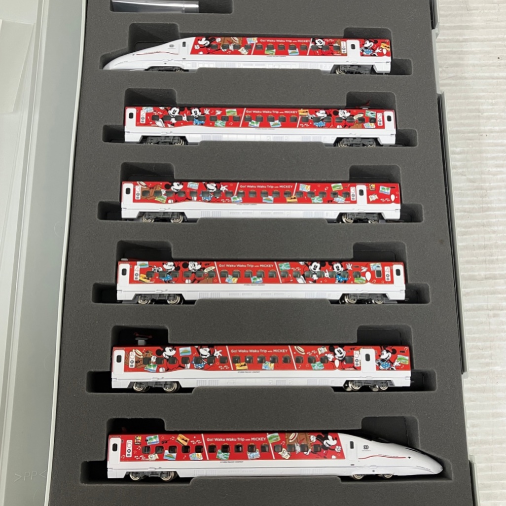 TOMIX 97915 限定品 九州新幹線 800 1000系 6両 JR九州 Waku Waku Trip ミッキー ミニー Nゲージ 鉄道模型 中古 美品
