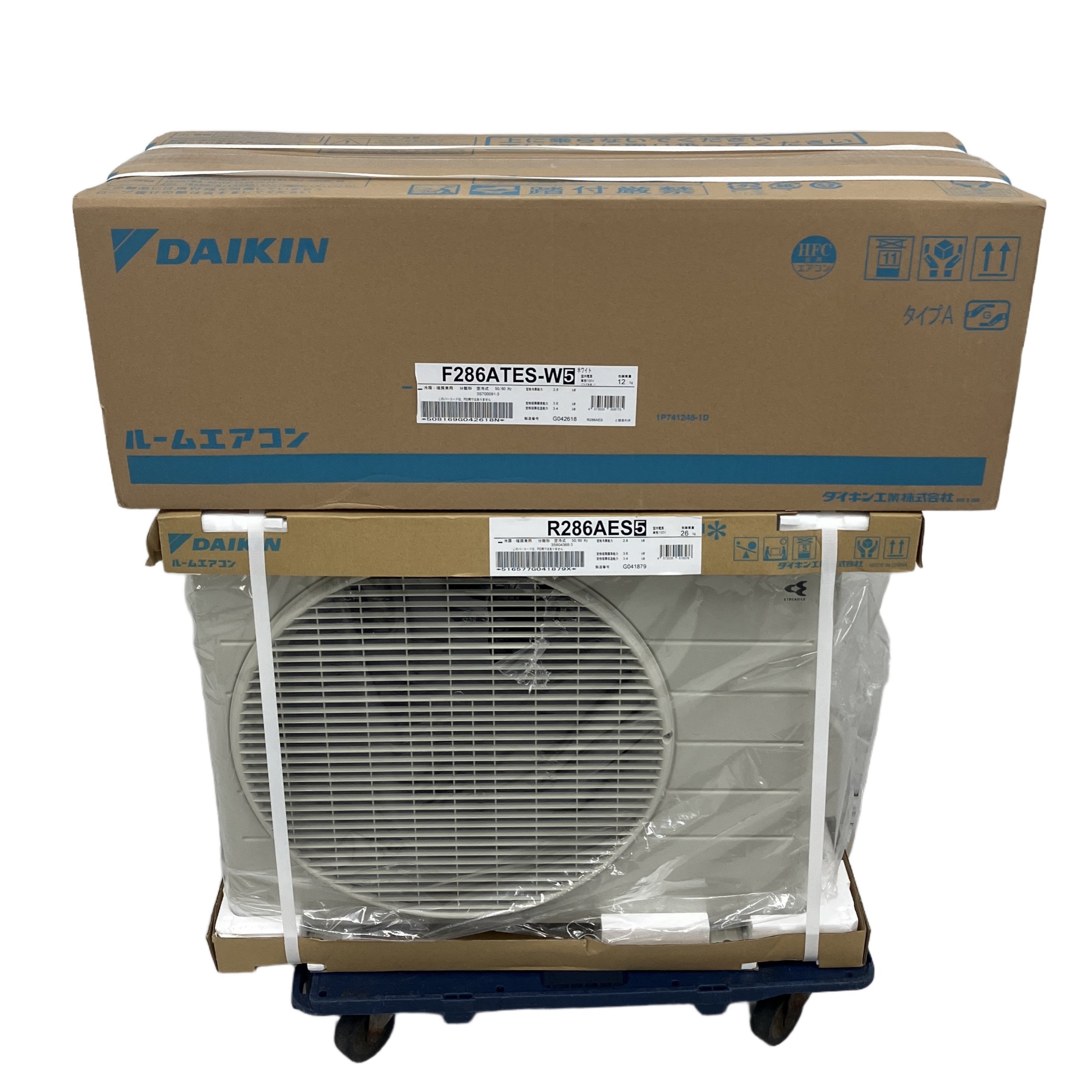 DAIKIN F286ATES-W5 R286AES5 ルームエアコン 10畳用 2026年製 ダイキン 未使用