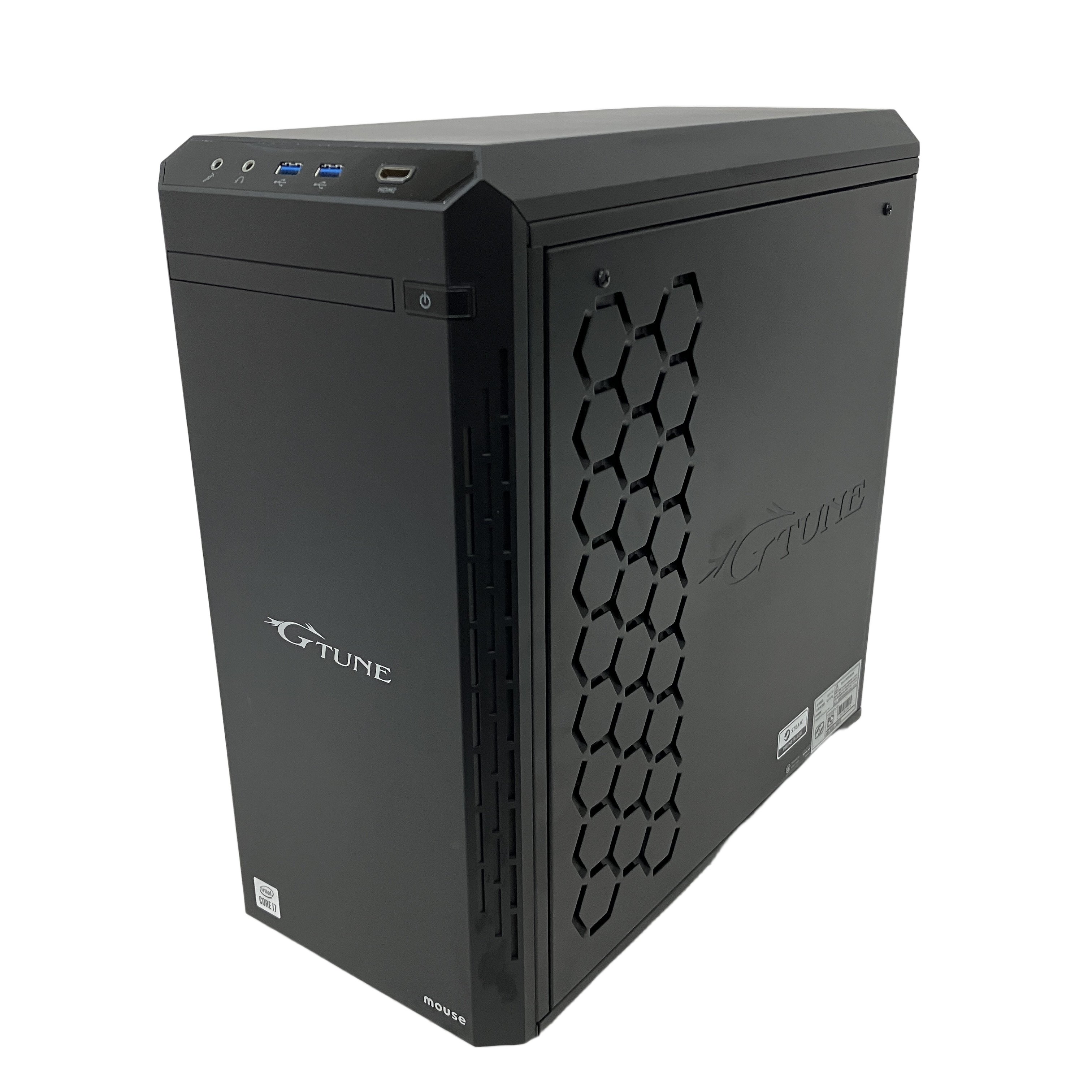 Mouse G-Tune HM-B460 デスクトップ パソコン i7 10700F 16GB SSD 1TB RTX 3060 Ti win11 中古 良好