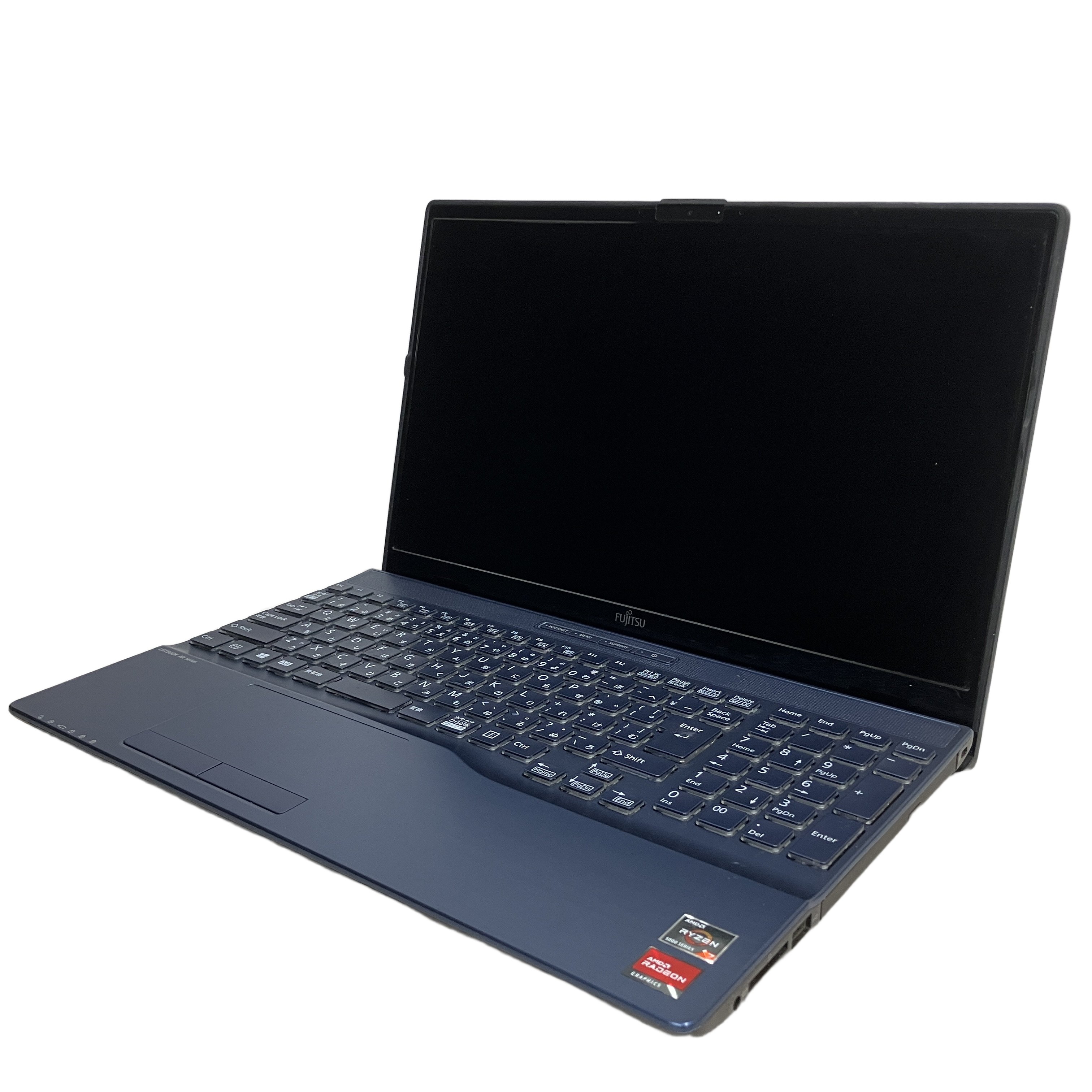 FUJITSU LIFEBOOK AH50/F1 FMVA50F1L 15.6インチ ノート パソコン Ryzen 7 5700U 8GB SSD 256GB win11 中古