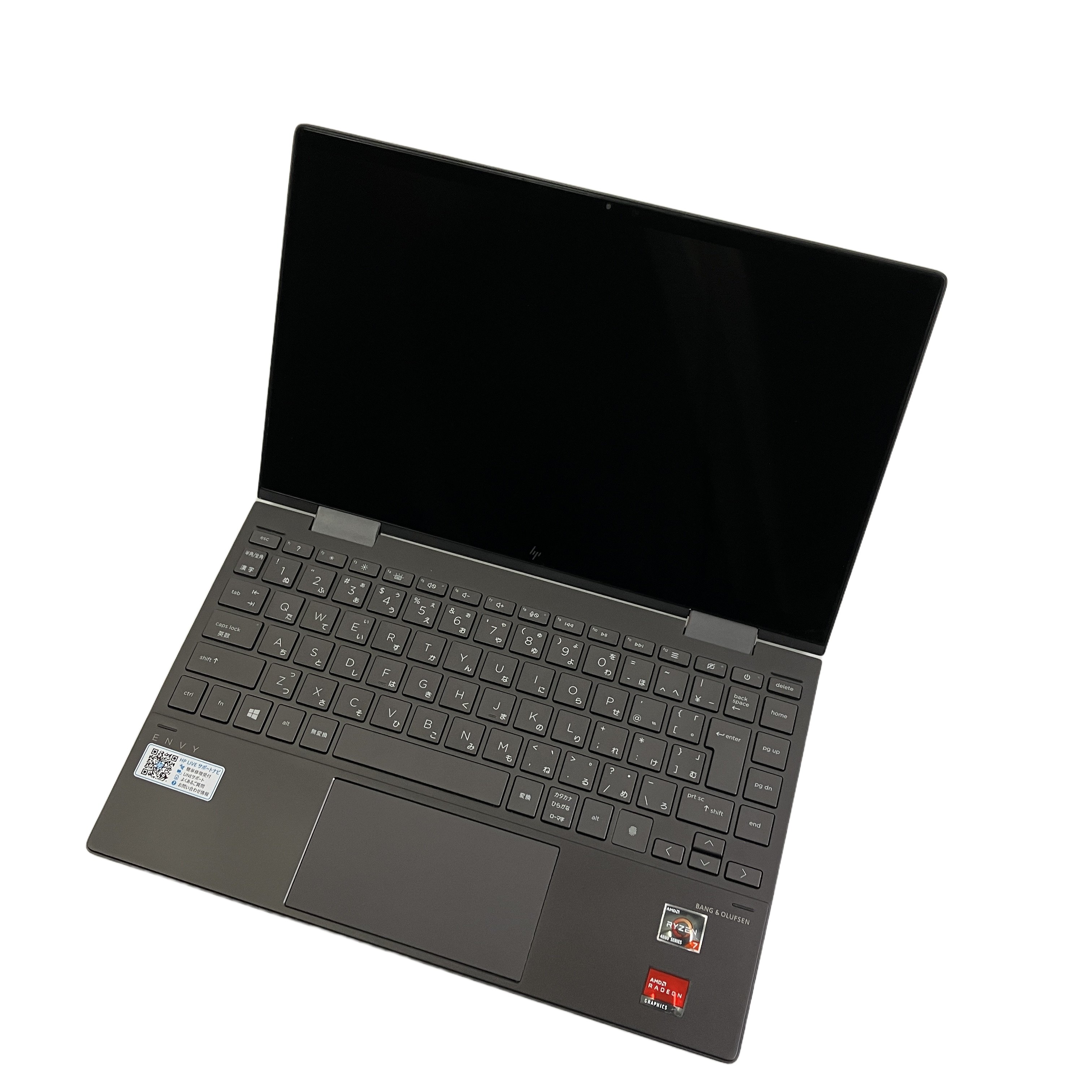 HP ENVY x360 Convertible 13-ay0050AU ノートPC AMD Ryzen 7 4700U 16GB SSD 512GB WIN11 13.3インチ FHD タッチパネル 中古