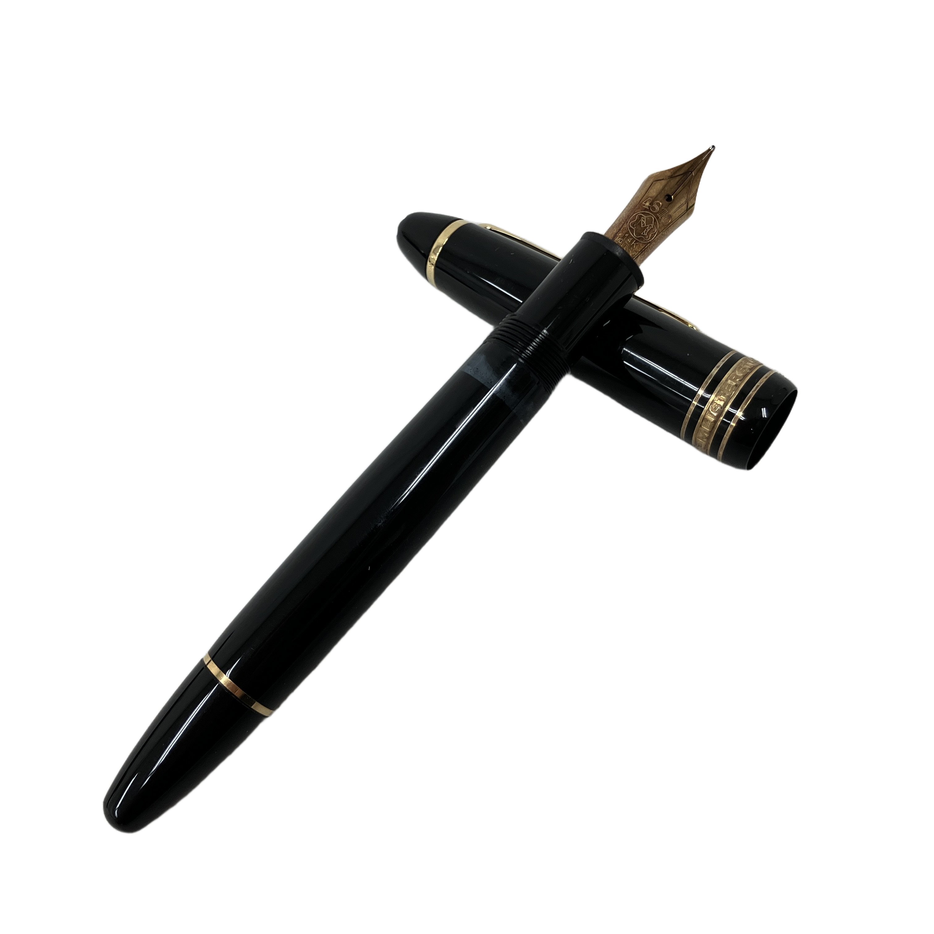 MONT BLANC MEISTERSTUCK 146 モンブラン マイスターシュテュック 万年筆 14K 585 4810 インク付き 中古