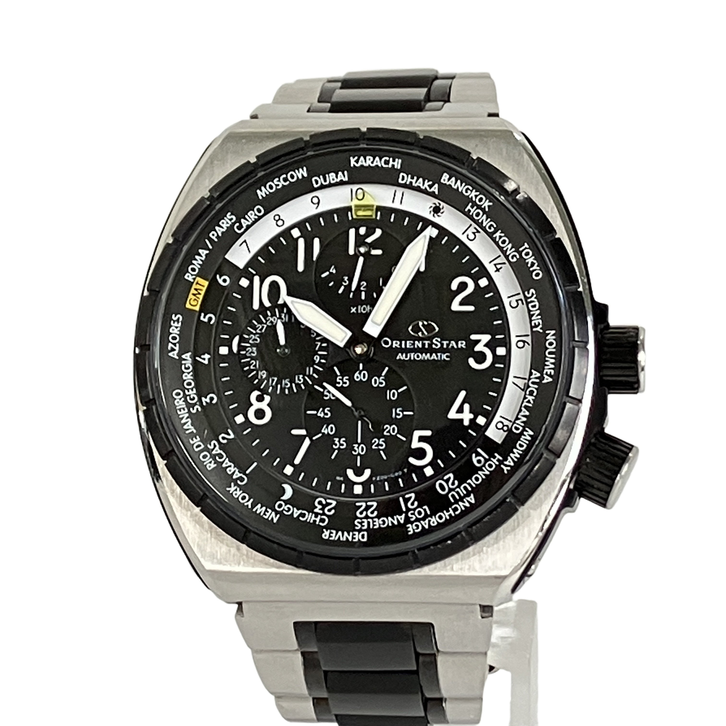 ORIENT STAR オリエントスター スカイスポーツ デイト 自動巻き FZ00-B0 メンズ 腕時計 中古