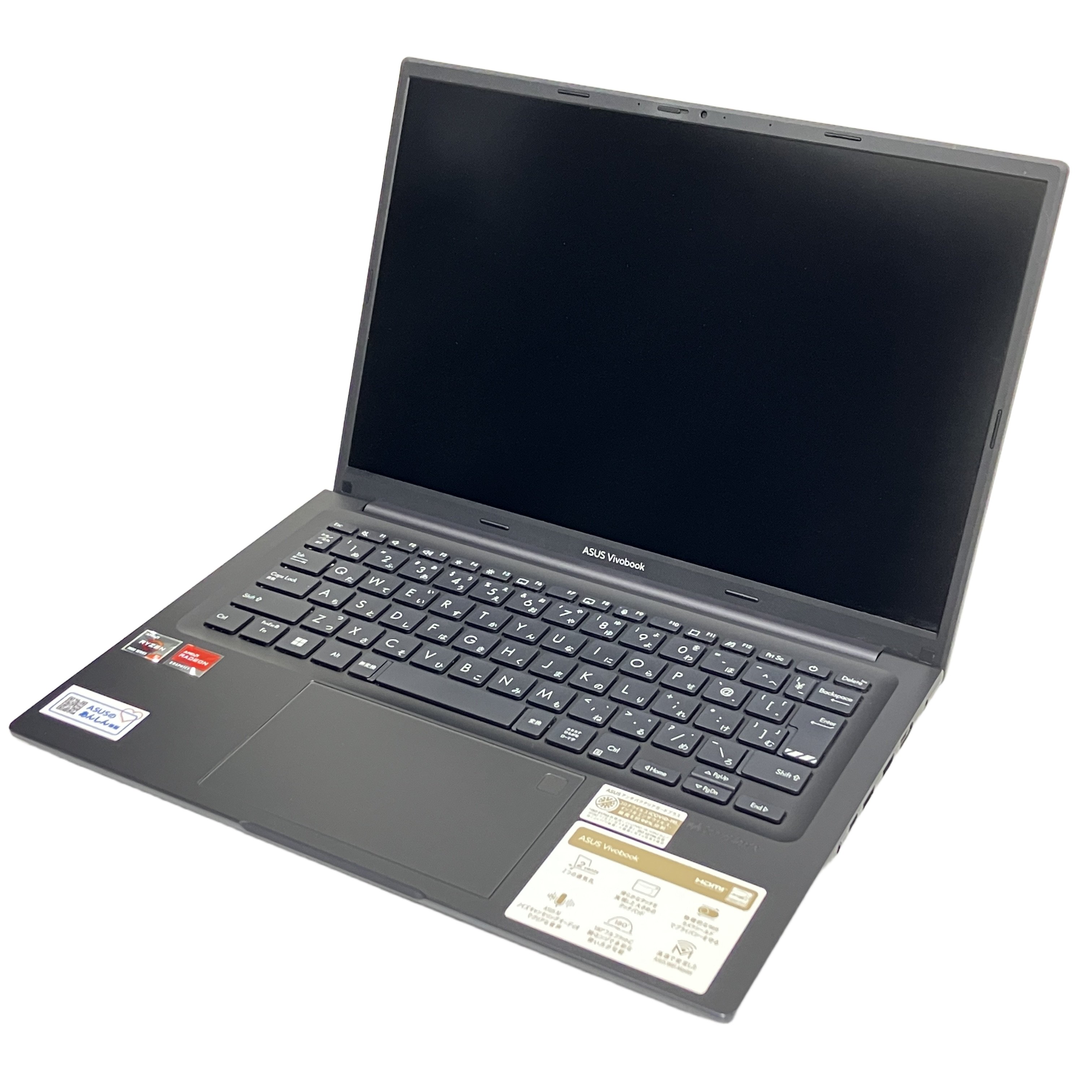 ASUS Vivobook M1405YA-LY006WS ノートPC AMD Ryzen 5 7530U 8GB SSD 512GB WIN11 14インチ WUXGA 中古
