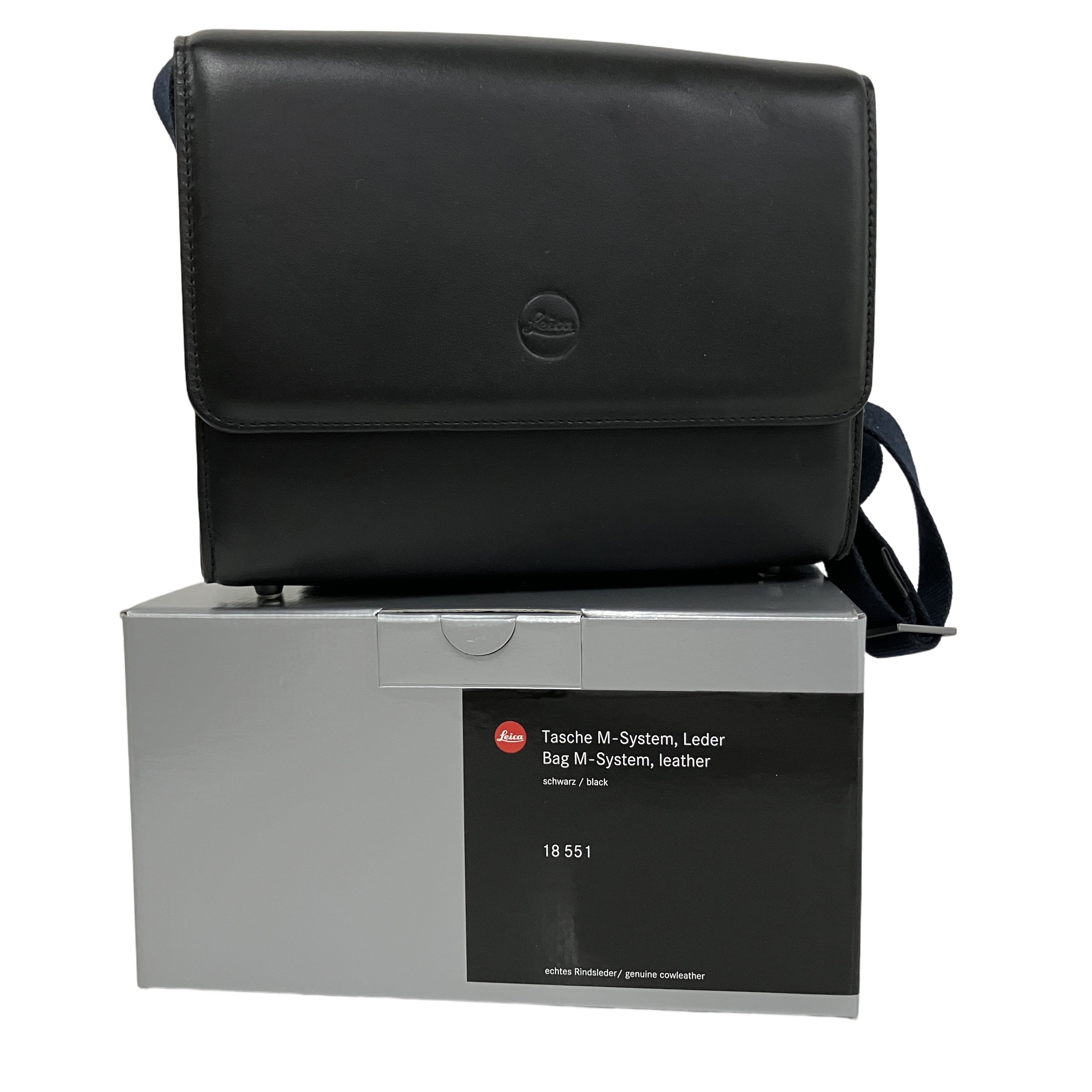 Leica 18551 Mレザー システムバッグ 牛革 カメラバッグ ライカ 中古 良好