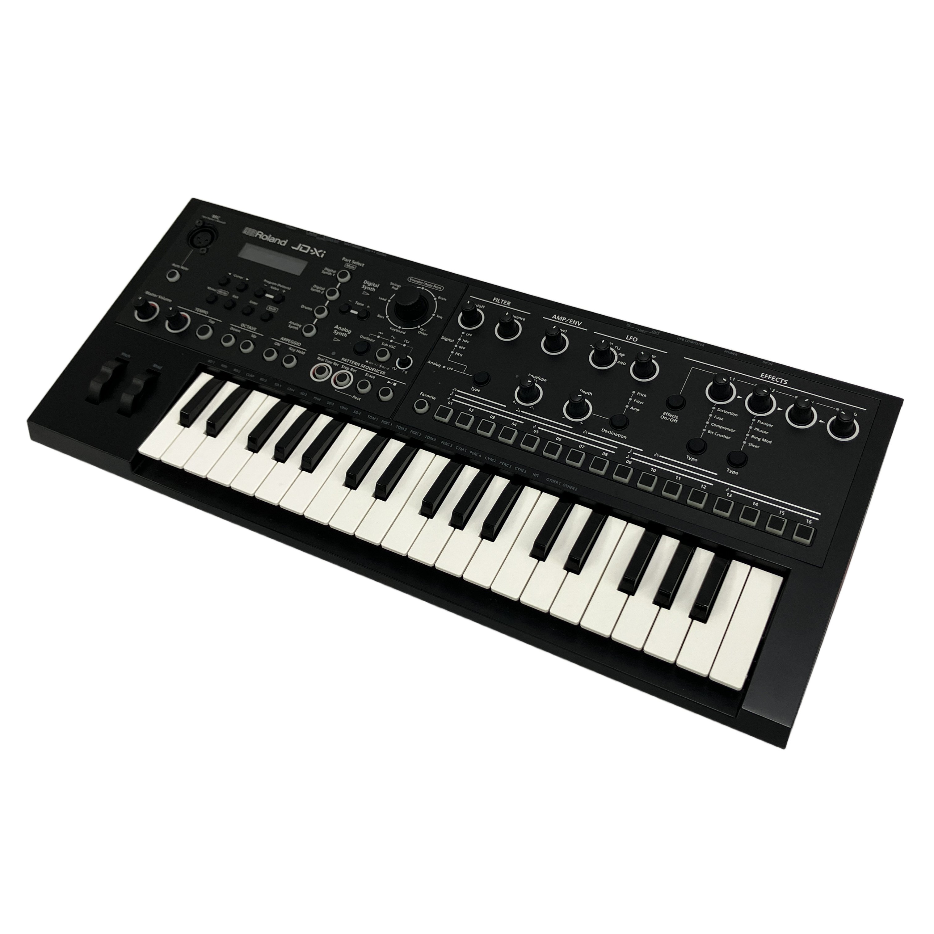 Roland JD-Xi ローランド シンセサイザー 演奏 ライブ向け ケース付き 中古