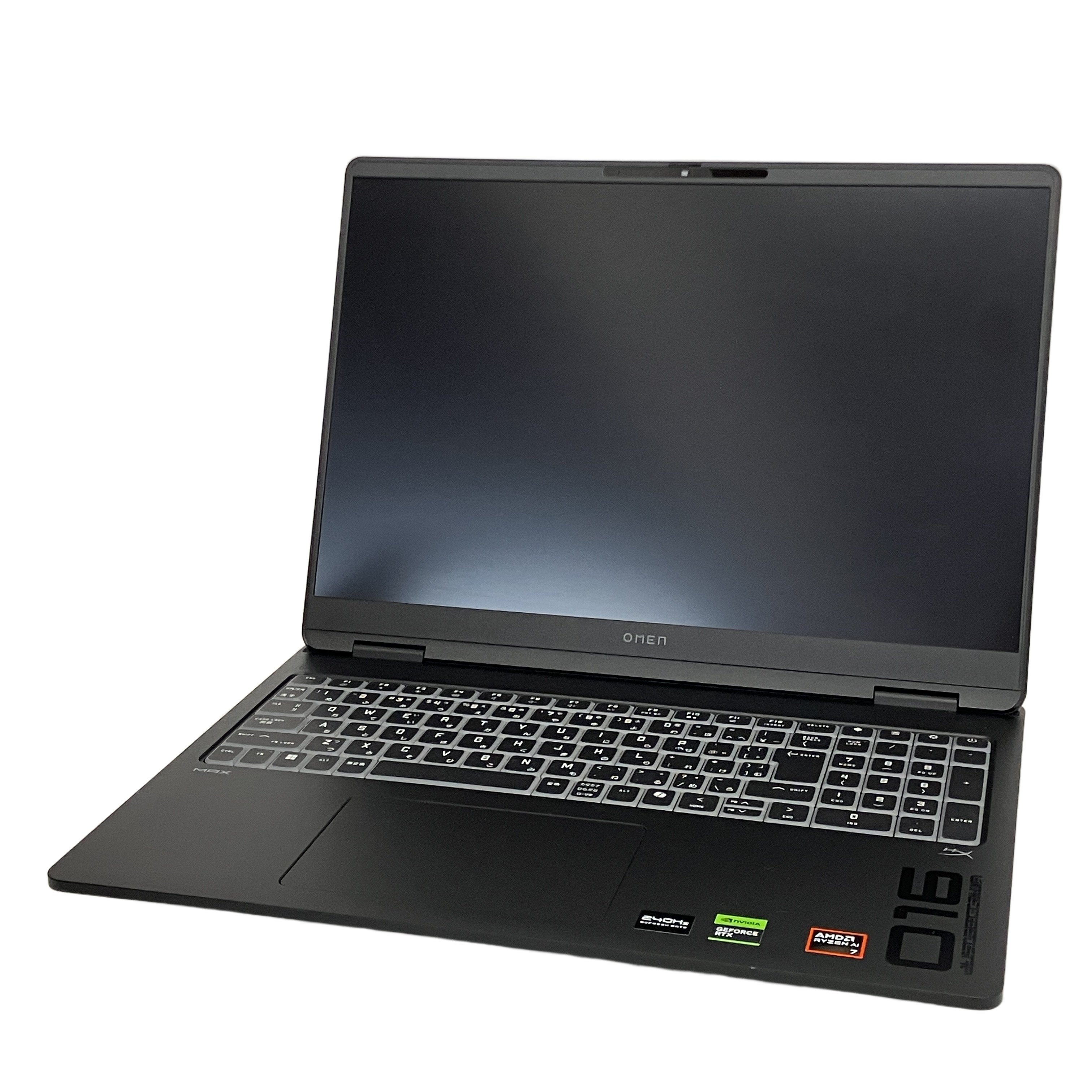 HP OMEN MAX Gaming Laptop 16-ak0010AX 16型 ゲーミング ノートPC AMD Ryzen AI 7 350 32GB SSD 1TB 98% Win 11 Home 中古