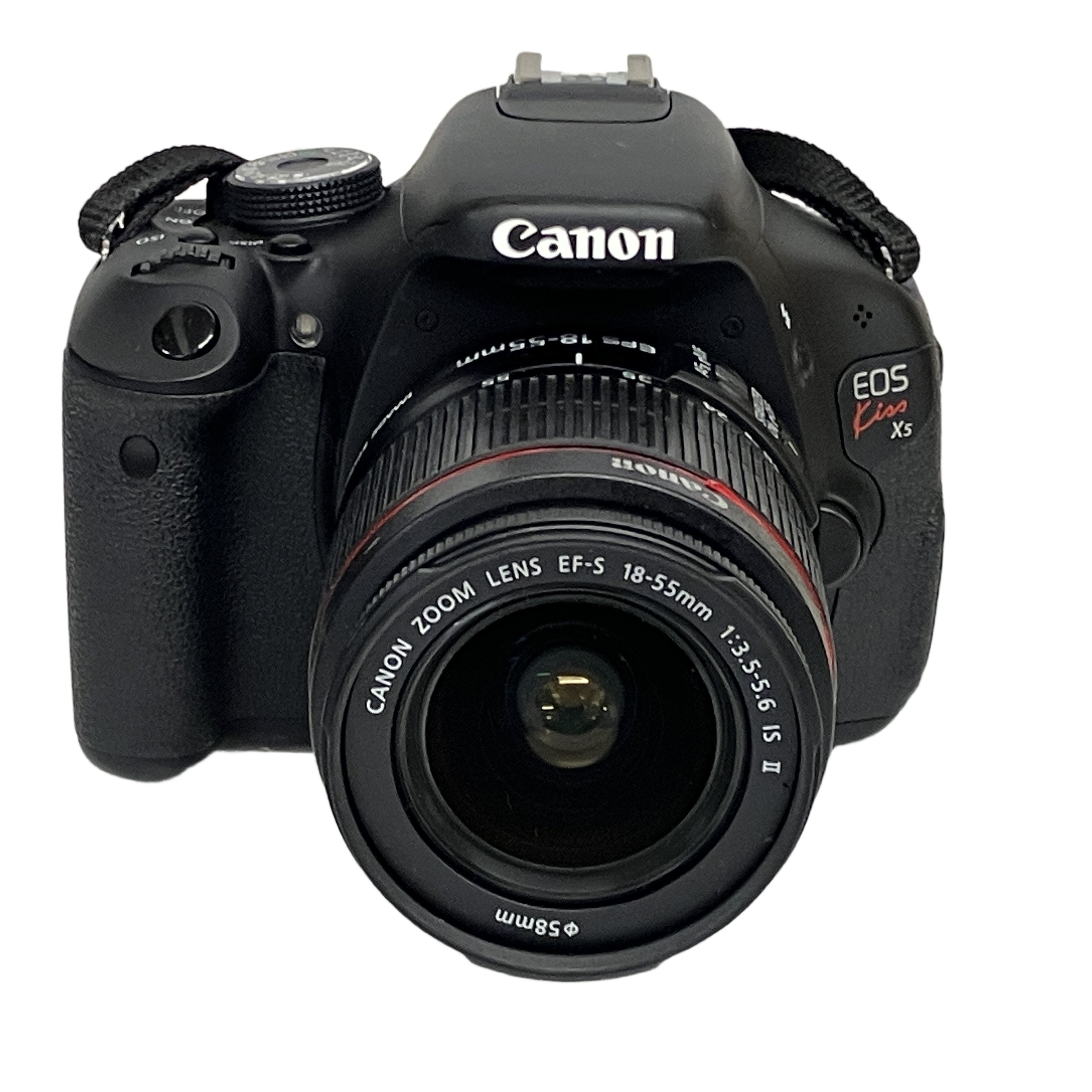 Canon EOS kiss X5 18-55mm F3.5-5.6 IS II デジタル一眼レフカメラ レンズキッド 中古