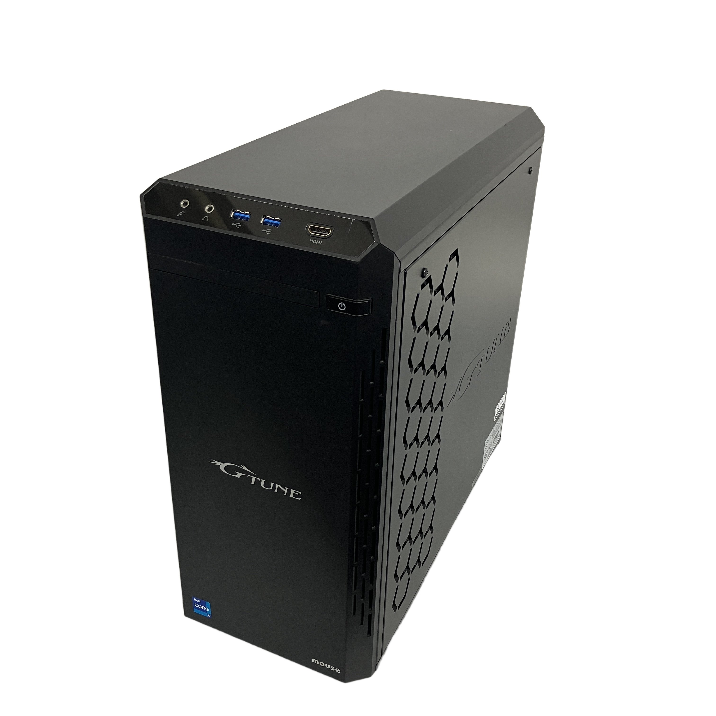 Mouse G-TUNE XM-B660W11 ゲーミングデスクトップPC Core i7-12700F 32GB SSD 1TB WIN11 RTX 3070 中古