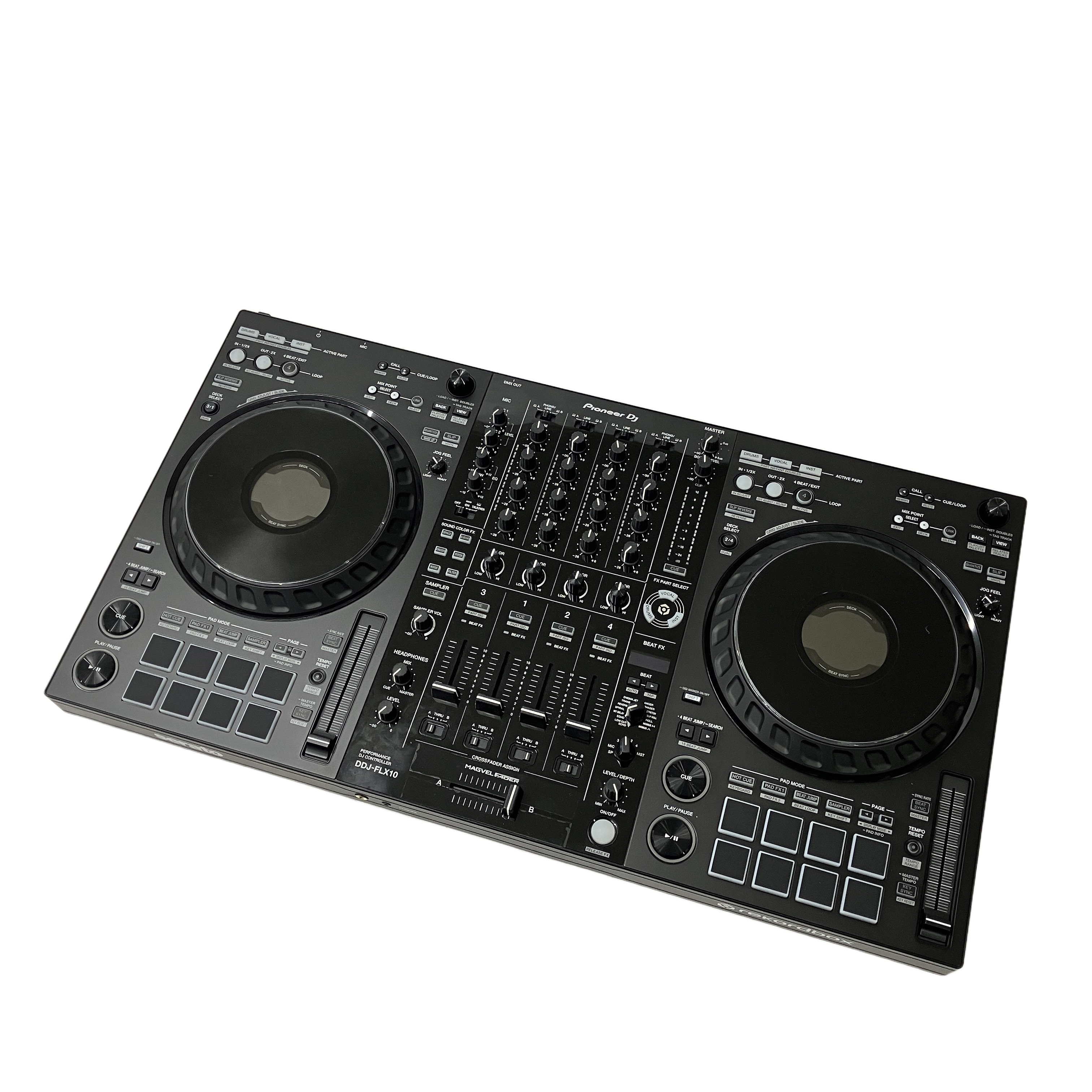 Pioneer DDJ-FLX10 DJ コントローラー 2026年製 rekordbox / Serato DJ Pro ミキサー パイオニア 美品 中古