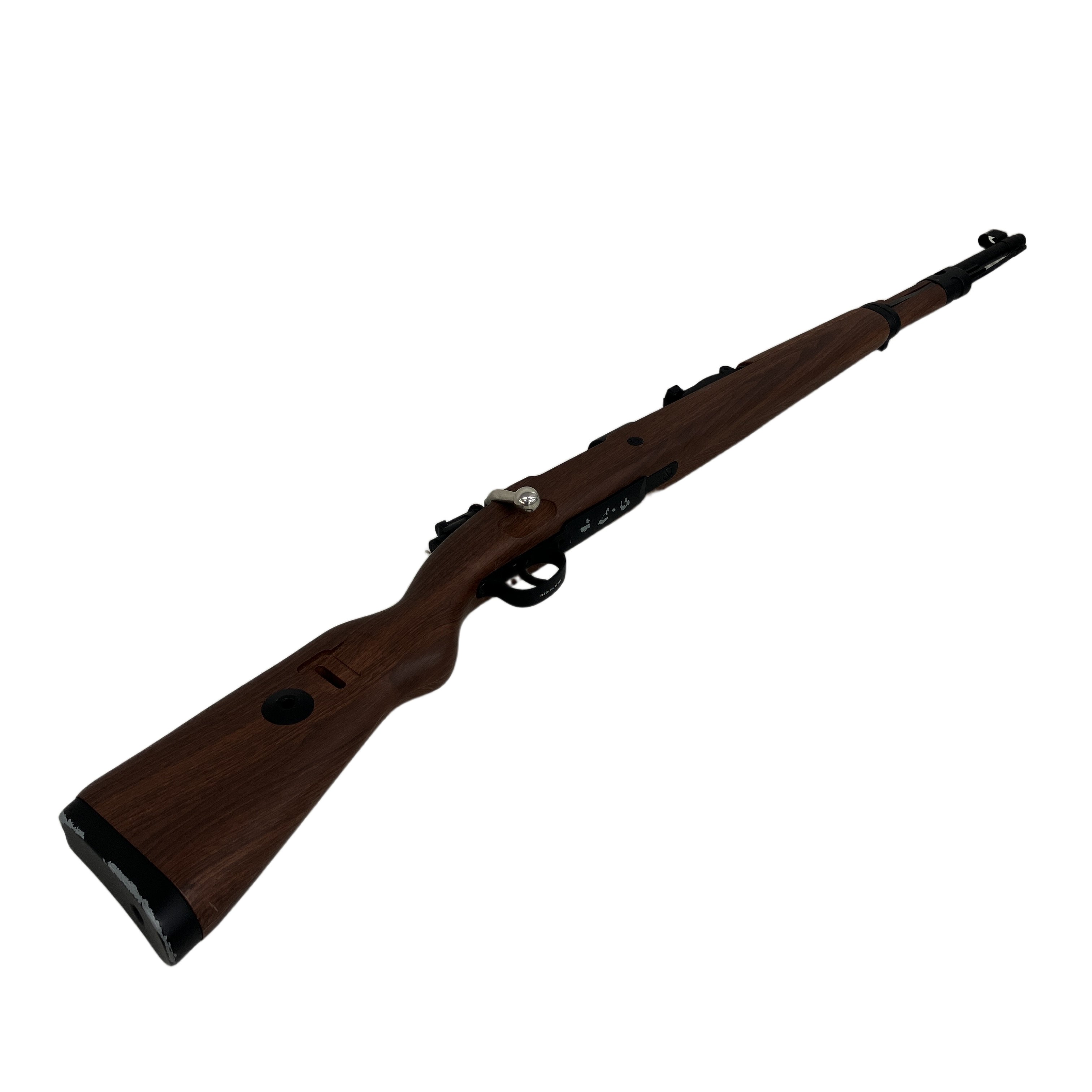 Double bell モーゼル Kar98k ライブカート式 エアーコッキング ボルトアクション 中古
