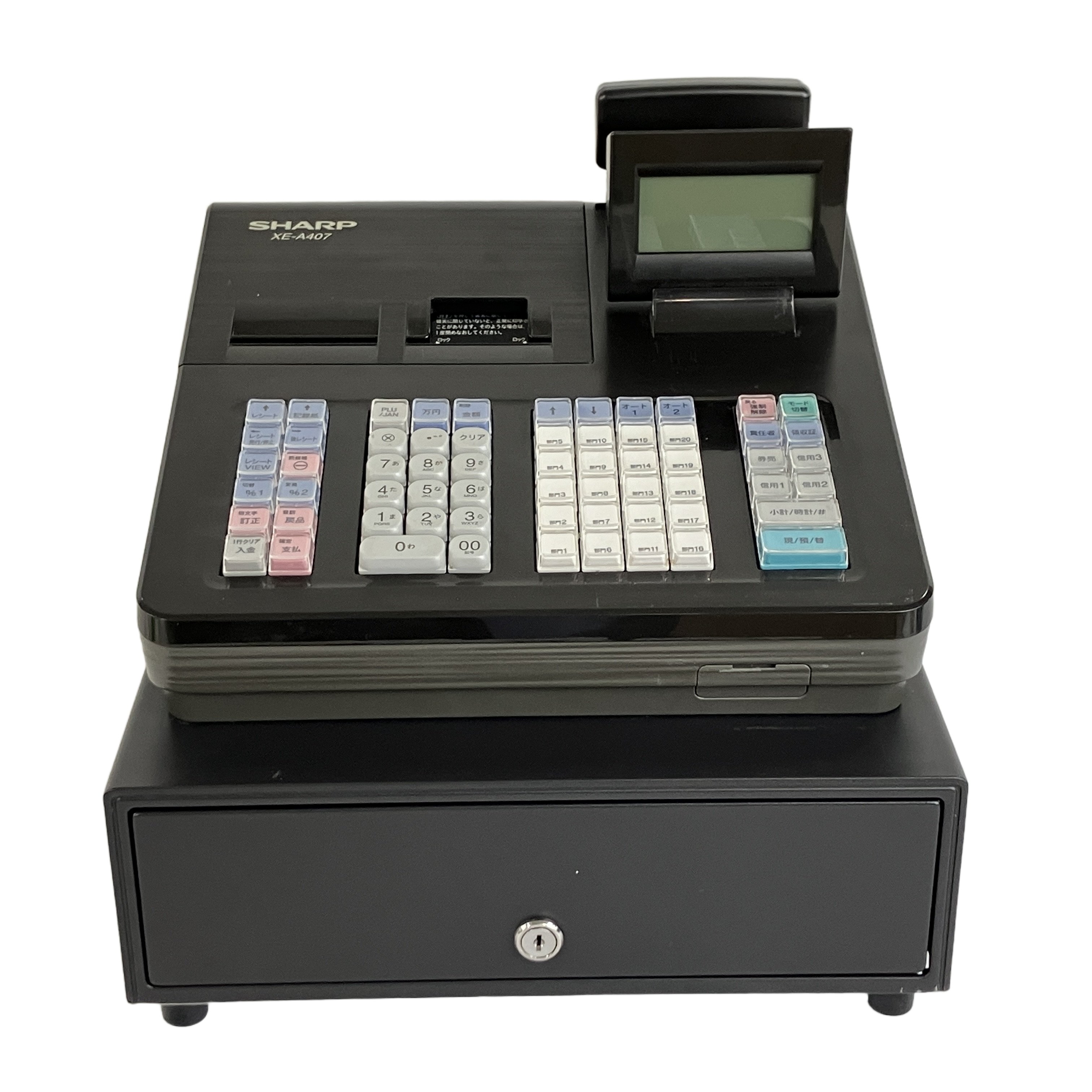SHARP XE-A407-B 電子レジスター シャープ レジ 店舗用 中古