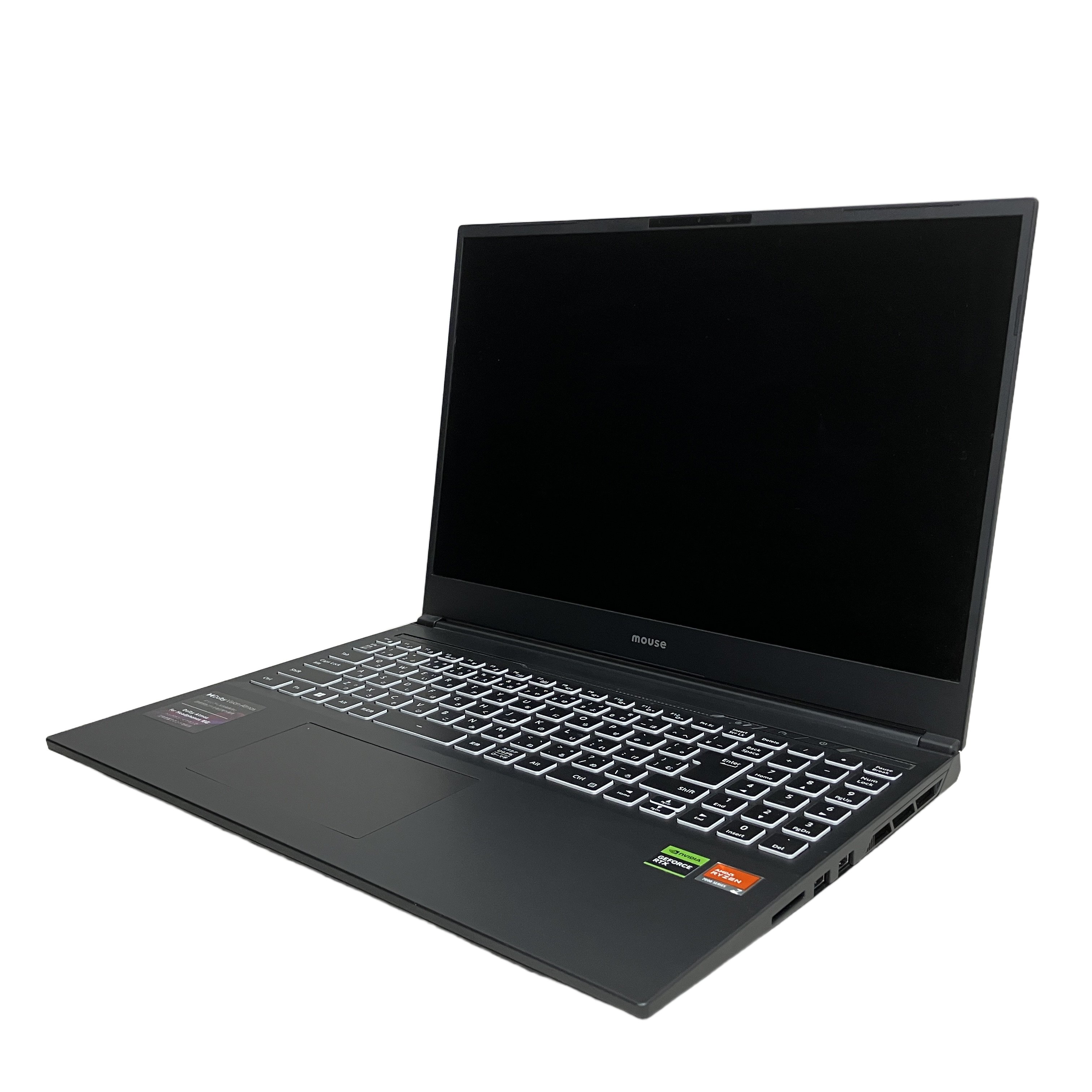 mouse G-Tune E6A7G70BKACC 16インチ ノート パソコン Ryzen 7 7840HS w 32GB SSD 1TB RTX 4070 win11 中古