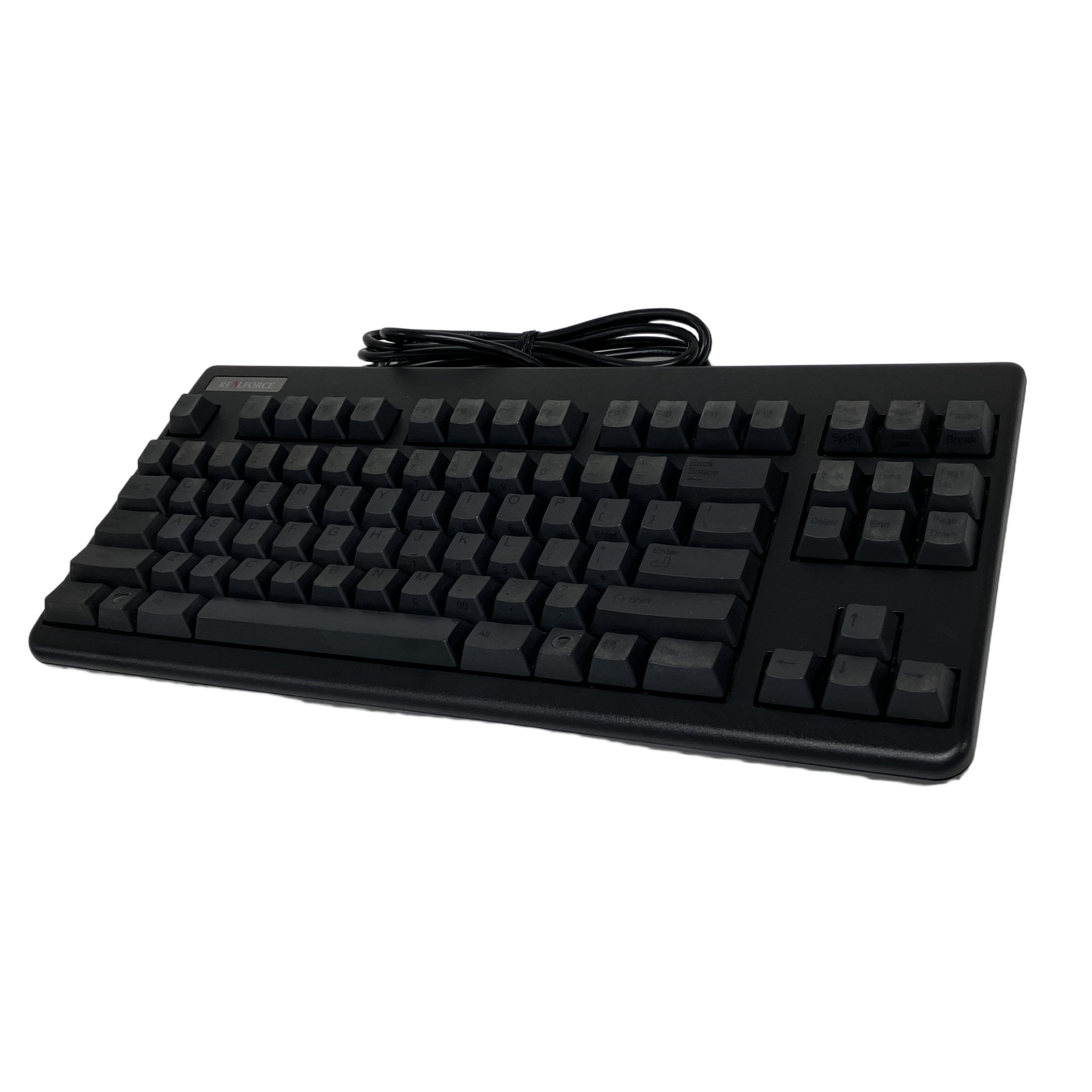 東プレ REALFORCE 87UB SE17T0 英語 配列 テンキーレス キーボード 家電 中古