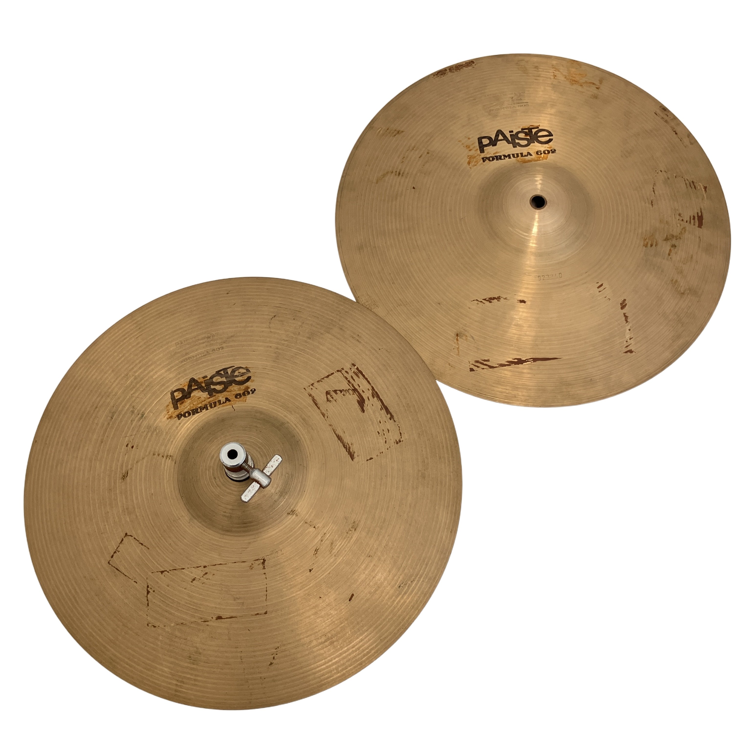 PAISTE Formula 602 シンバル ペア 14インチ 楽器 中古