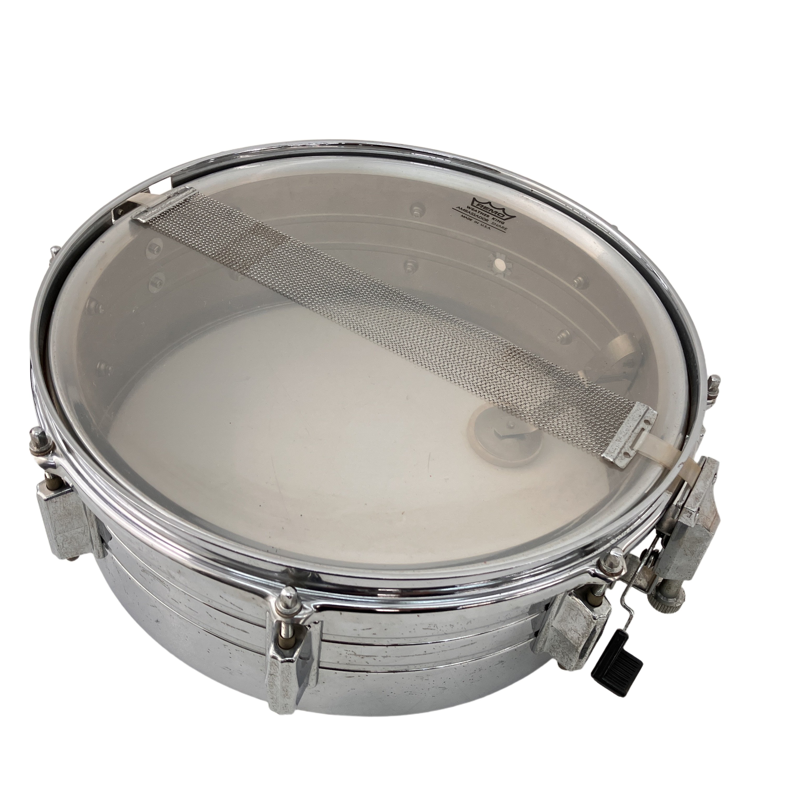pearl REMO スチール スネアドラム 打楽器 中古