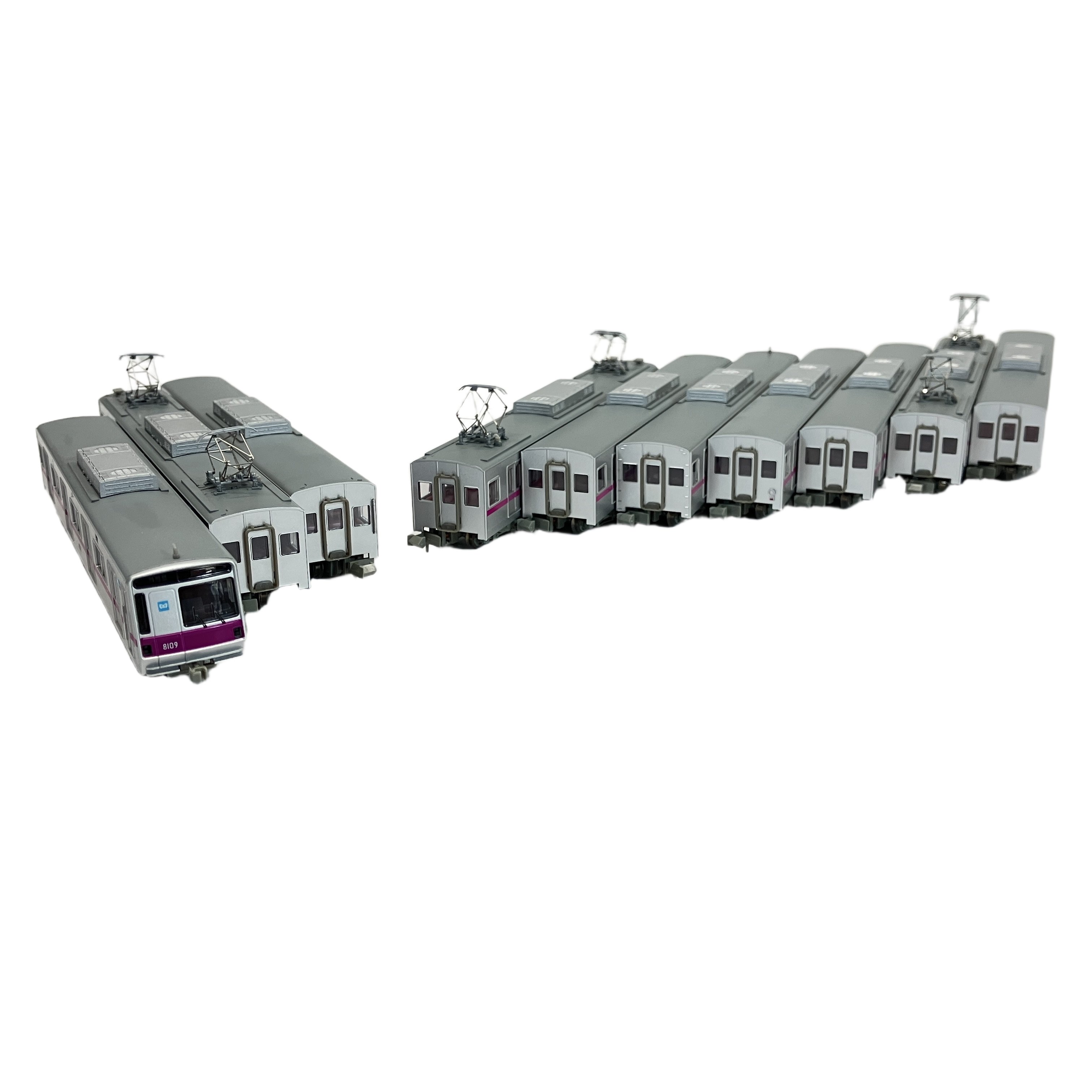 MICRO ACE A-3589 A-3590 東京メトロ 8000系タイプ 更新車 基本 増結 計10両セット Nゲージ 鉄道模型 中古 美品