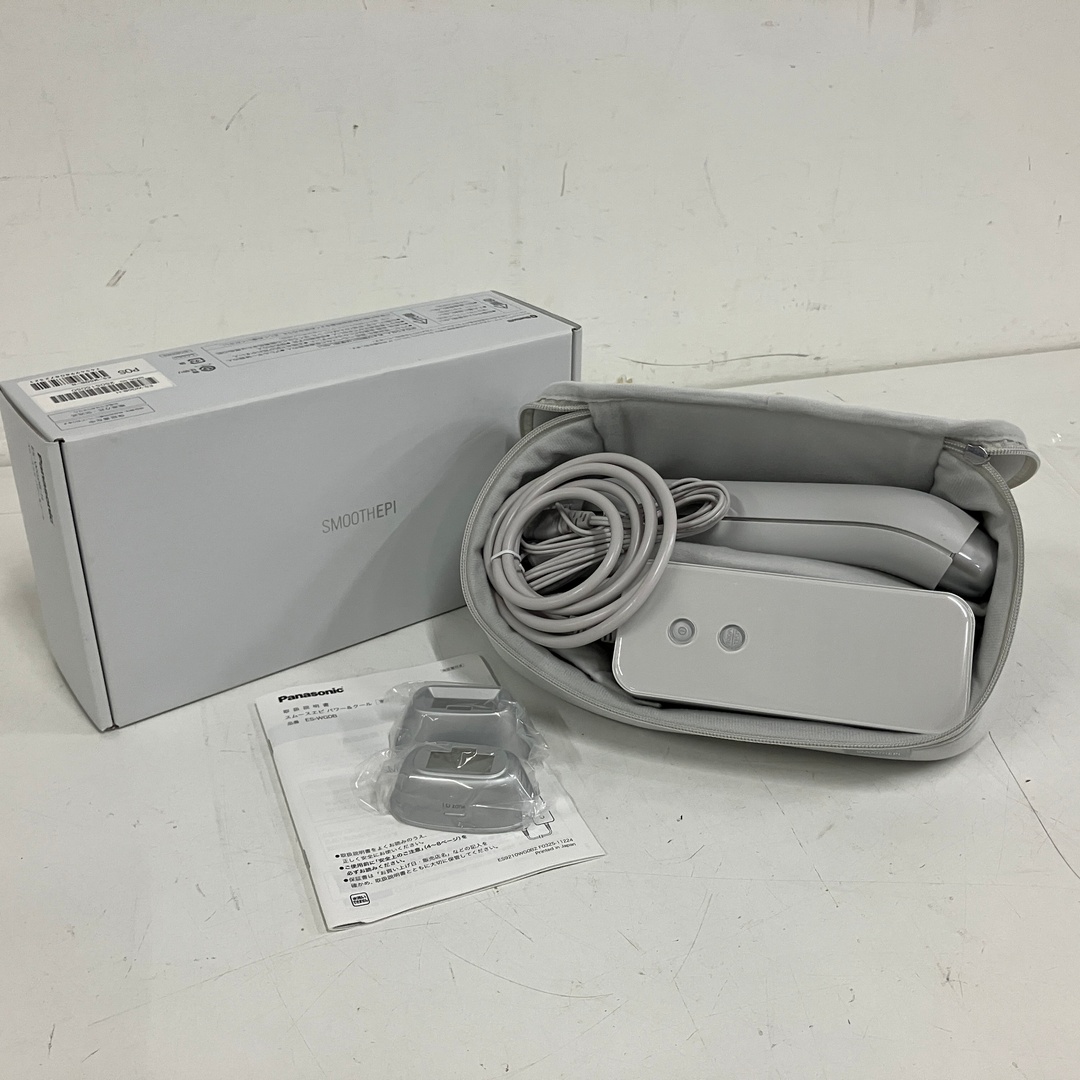 Panasonic パナソニック ES-WG0B スムースエピ パワー&クール 光エステ 家庭用 脱毛器 中古 良好