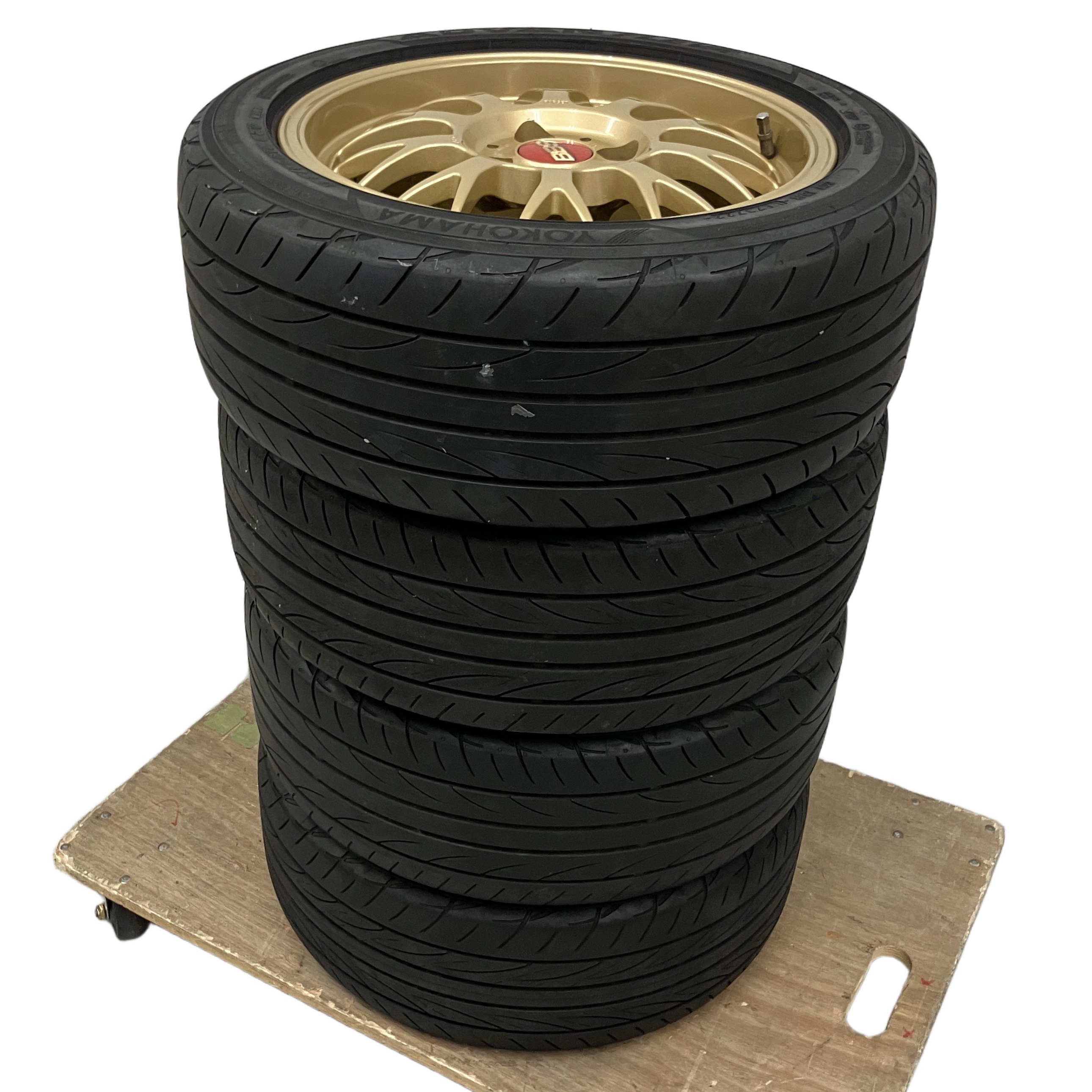 BBS RG-F RG357 15インチ 6.5J +37 4H/PCD100 鍛造アルミホイール