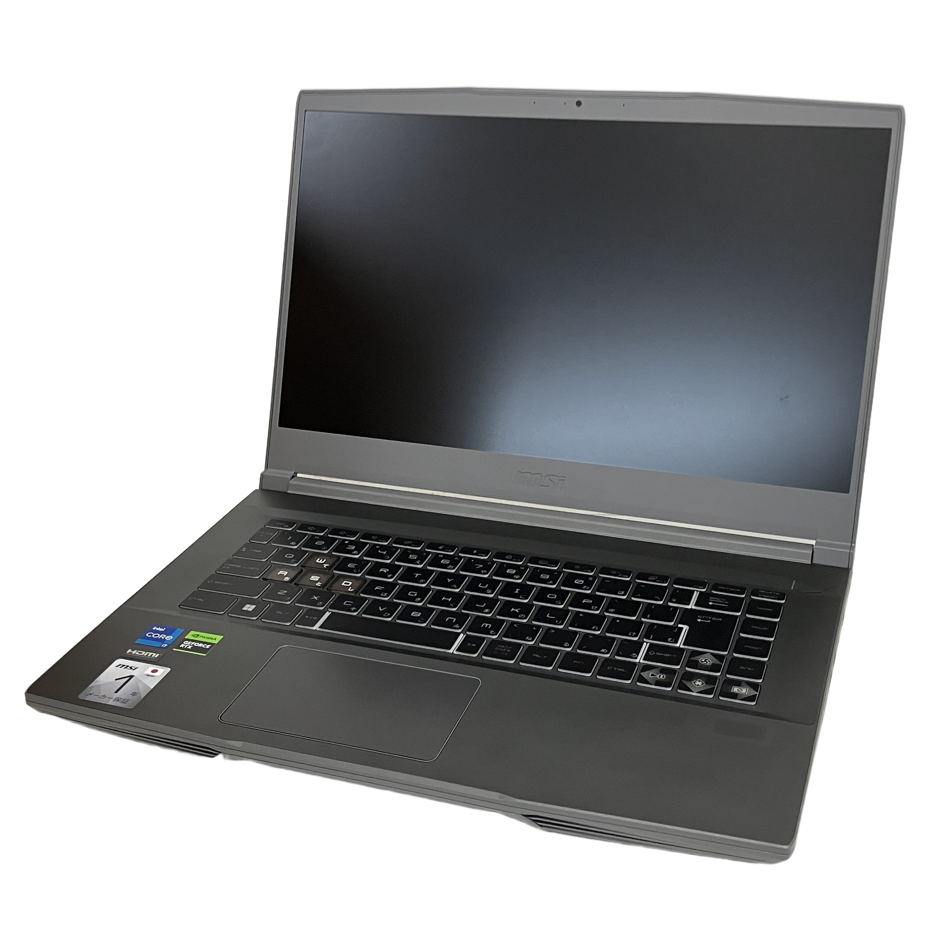 MSI Thin 15 B13VF 4060JP ゲーミング ノート パソコン i7 13620H 32GB SSD 512GB×2 RTX4060 15.6インチ FHD 144Hz Win11 中古