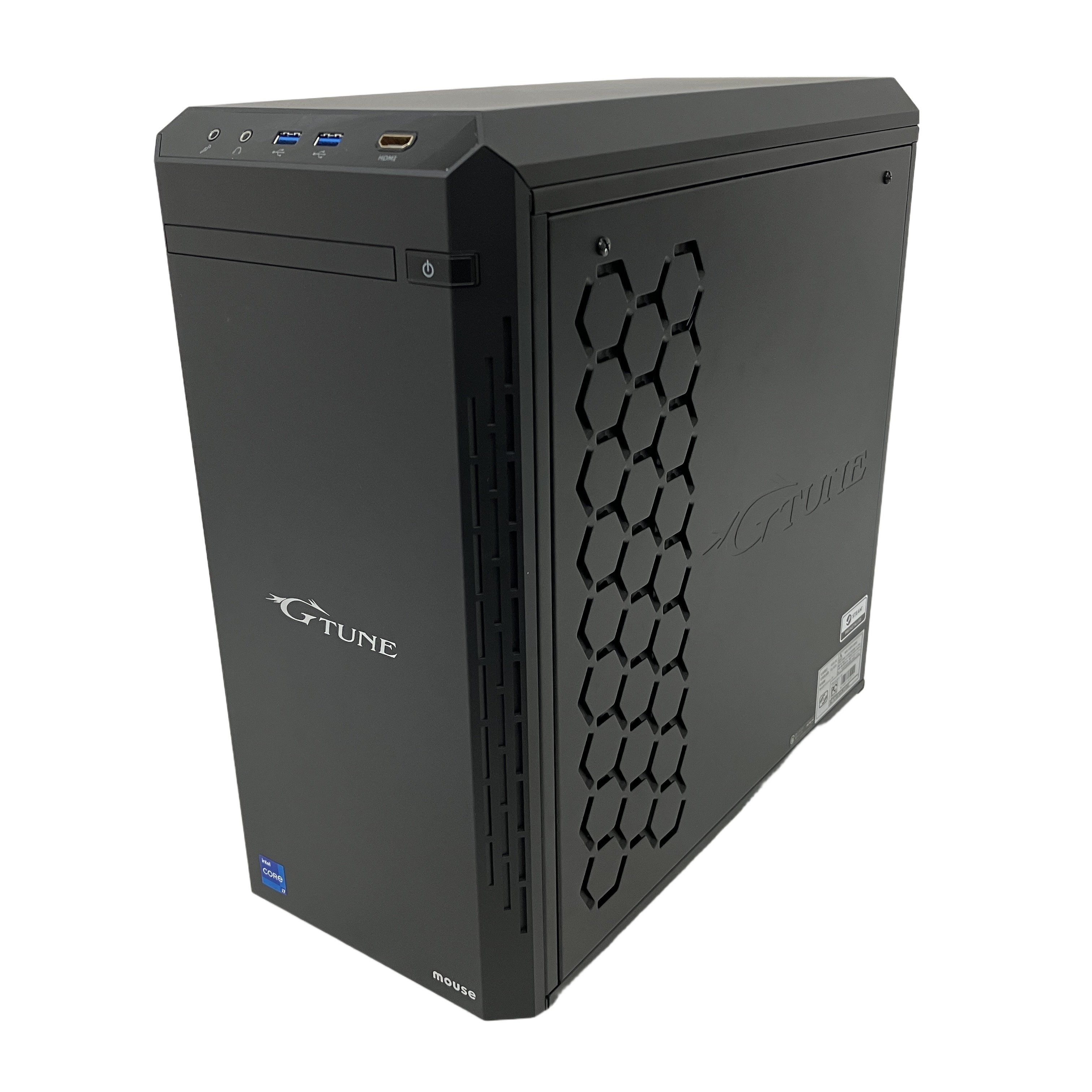 Mouse G-TUNE DGI7G7SB7ADC デスクトップ パソコン i7 14700F 32GB SSD 1TB RTX 4070 SUPER win11 中古