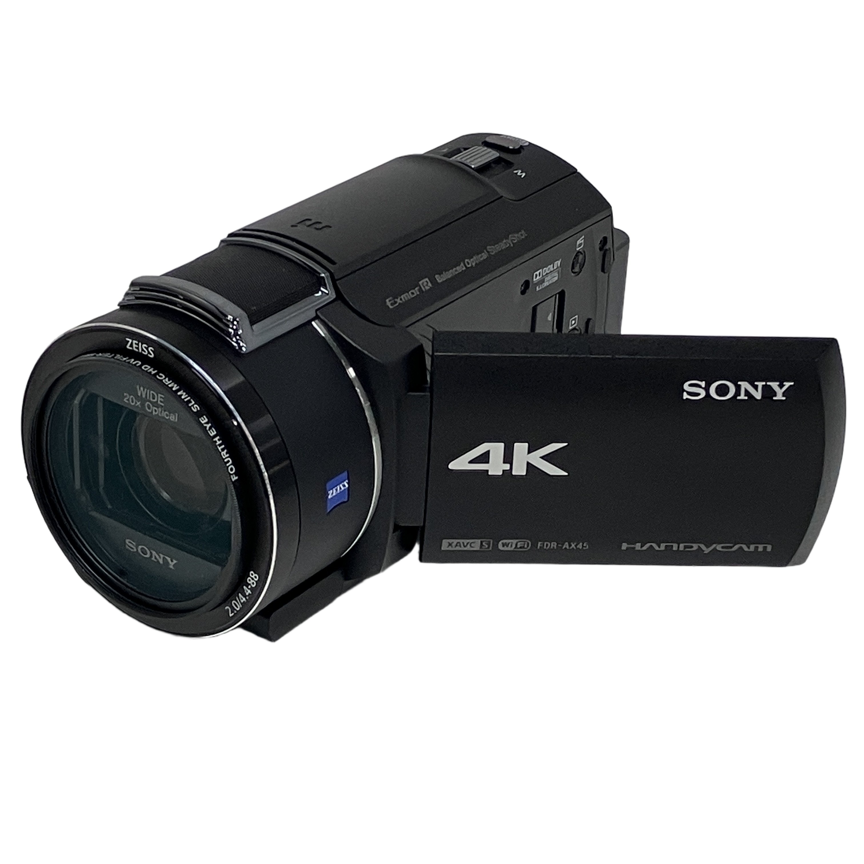 SONY FDR-AX45A HANDYCAM 4K デジタル ビデオカメラ ブラック レコーダー ハンディカム ソニー 中古 良好