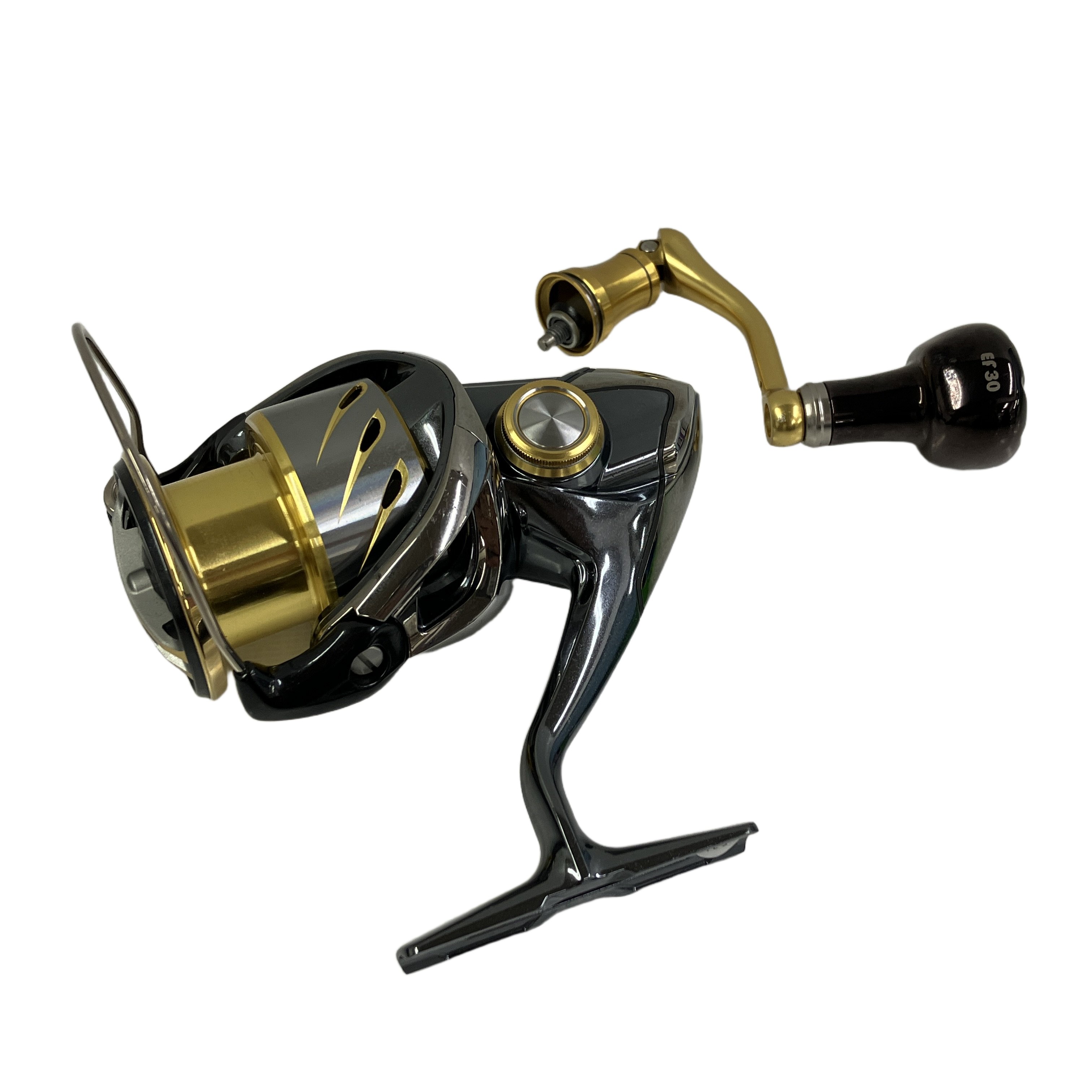 SHIMANO 14 ステラ C3000HG 03446 スピニングリール LIVRE EF30 カスタム シマノ STELLA 釣具 中古