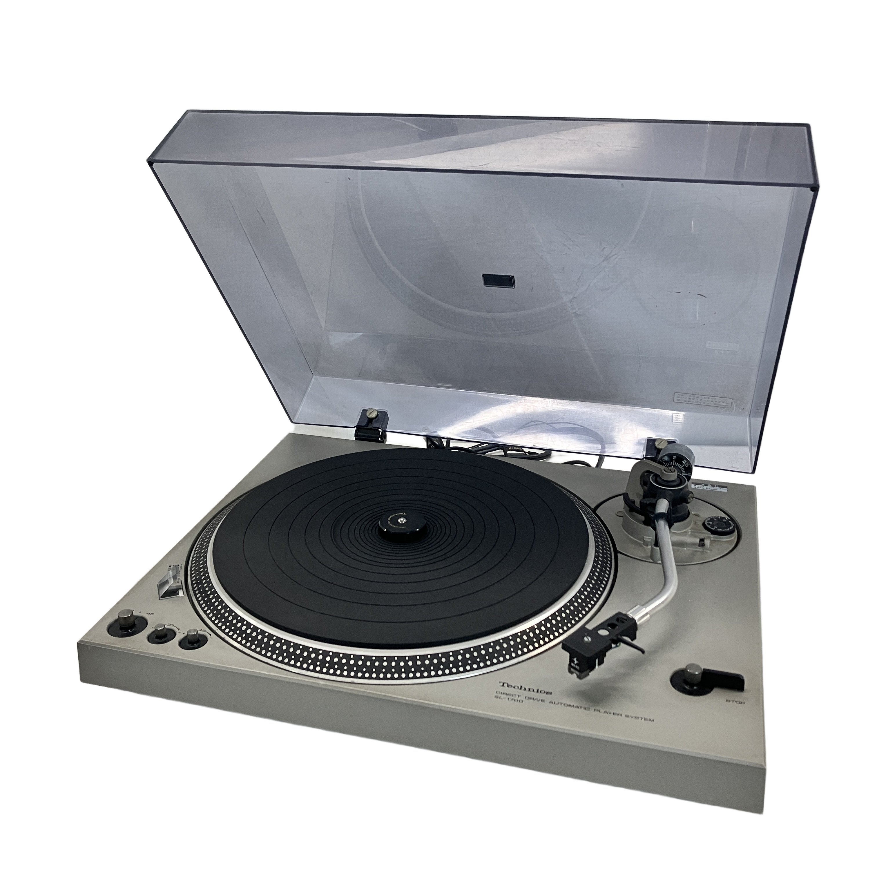 Technics SL-1700 ターンテーブル / カートリッジ SHURE M44G付き テクニクス 中古