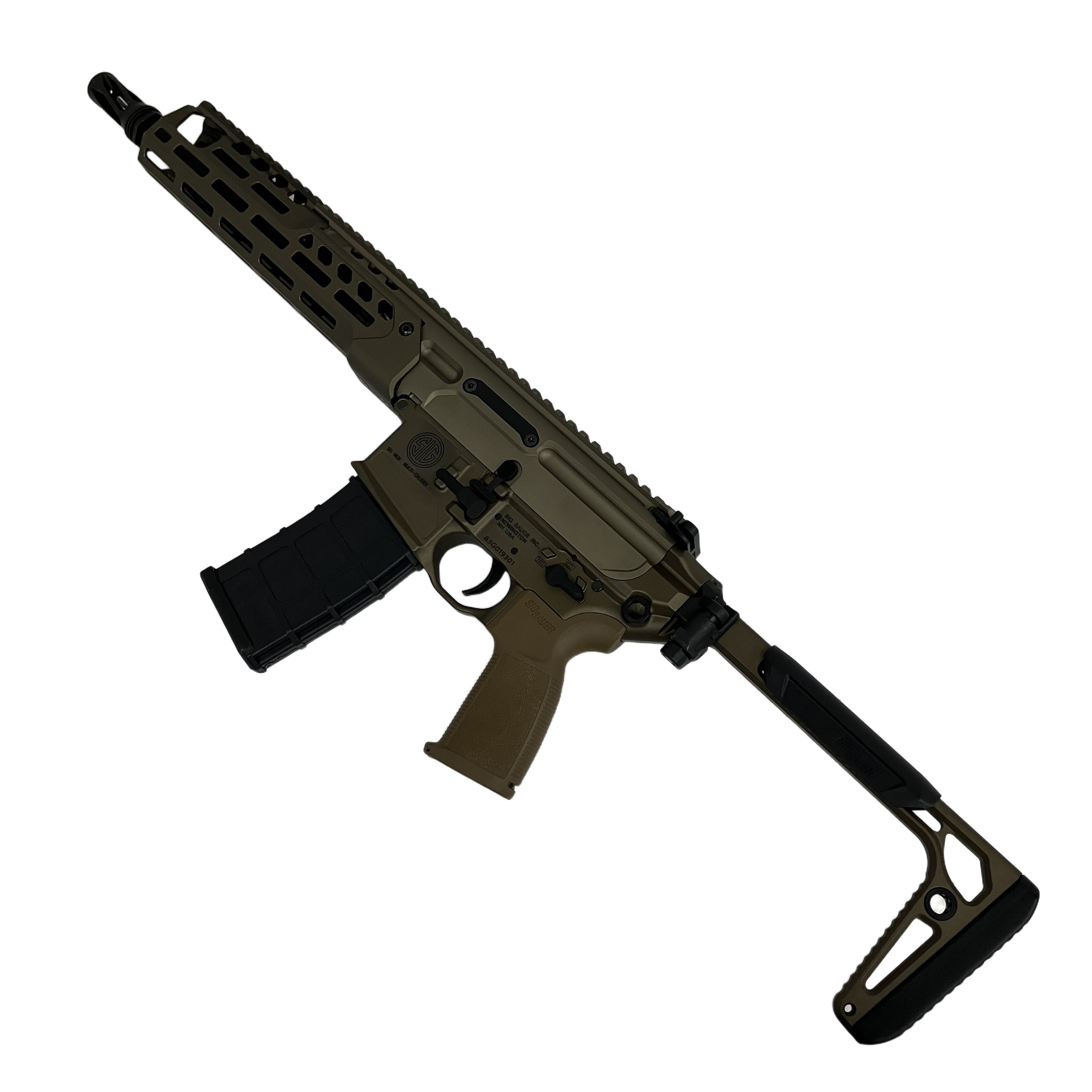 APFG SIG SAUER MCX SPEAR LT 11.5 CO2カスタム SPEC2 ガスブローバック エアガン 中古